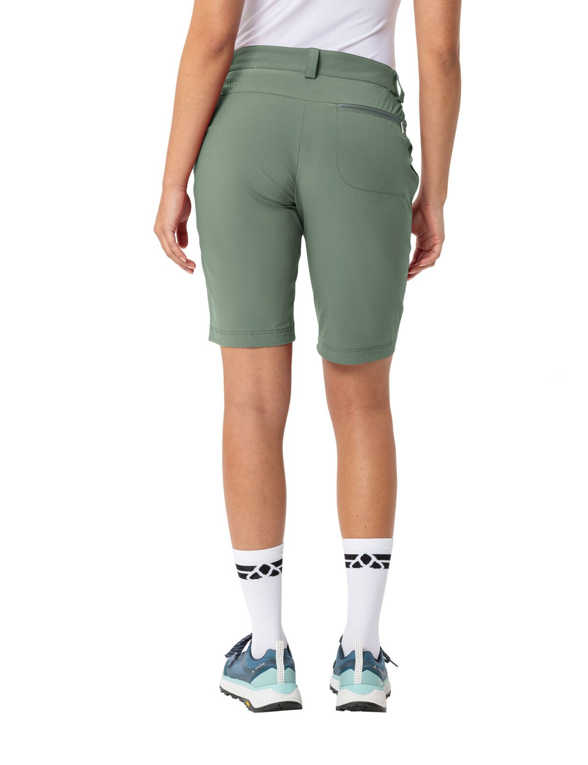 VAUDE Trekkingshorts WOMEN'S FARLEY STRETCH SHORTS II kurze Hose für Outdoor-Aktivitäten, schnelltrocknend