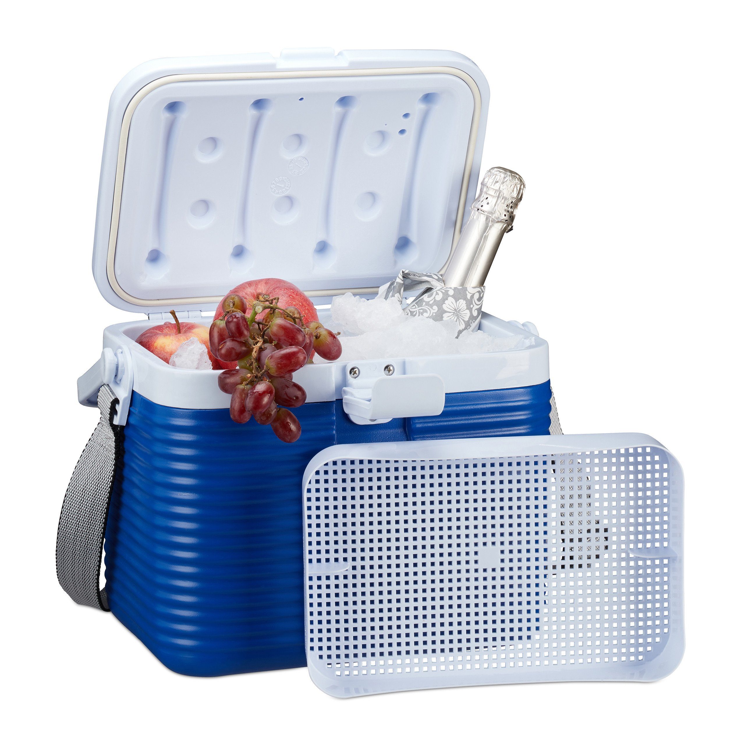 Kühltasche Thermotasche Kühlbox Rot Weiß Blau Isoliertasche Kühlkorb Eisbox 