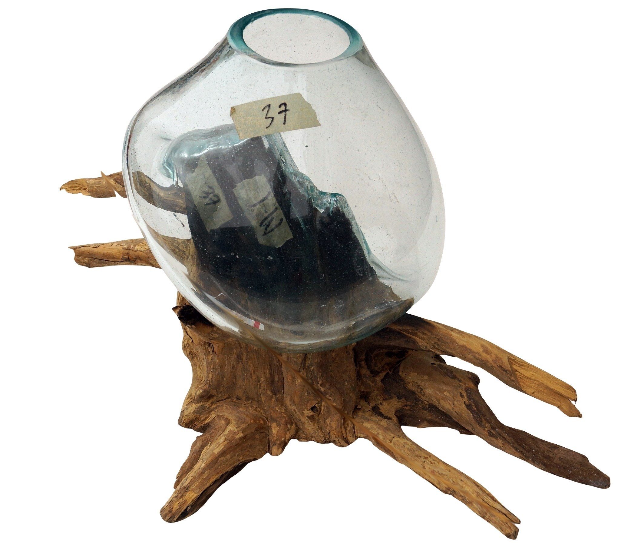 Guru-Shop Dekovase Wurzelholz Vase - Ø günstig online kaufen