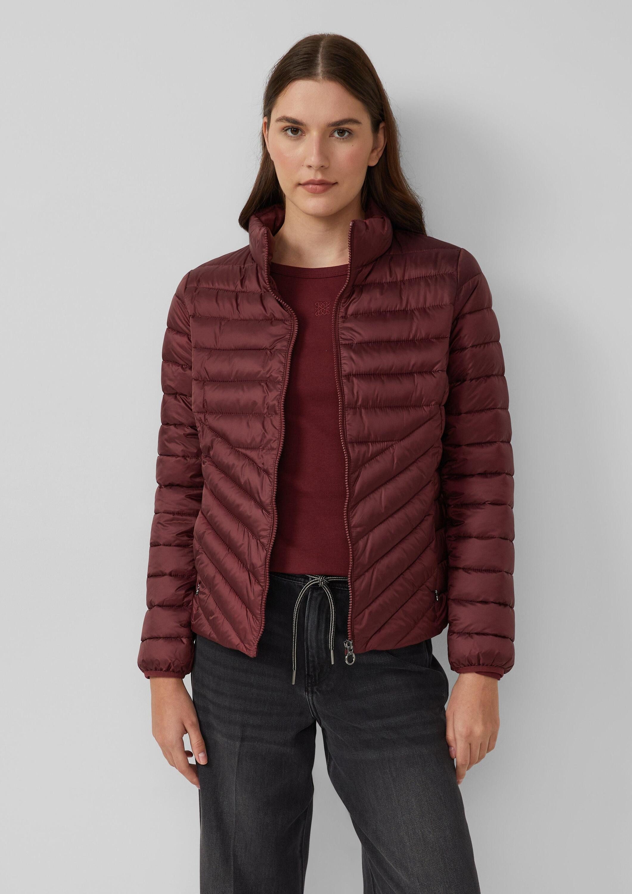s.Oliver Funktionsjacke Outdoor-Jacke Packbare leichte Steppjacke mit Stehk günstig online kaufen