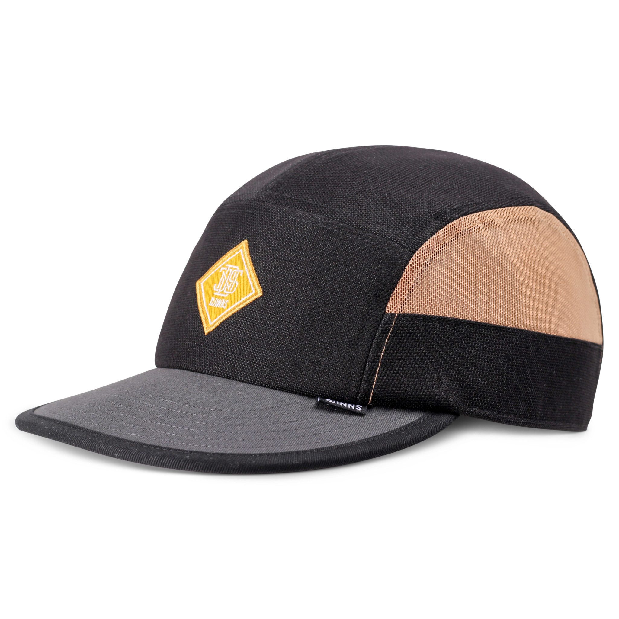 Flat Cap Djinns 5 Panel Soft Flatcap FineFine Mesh
