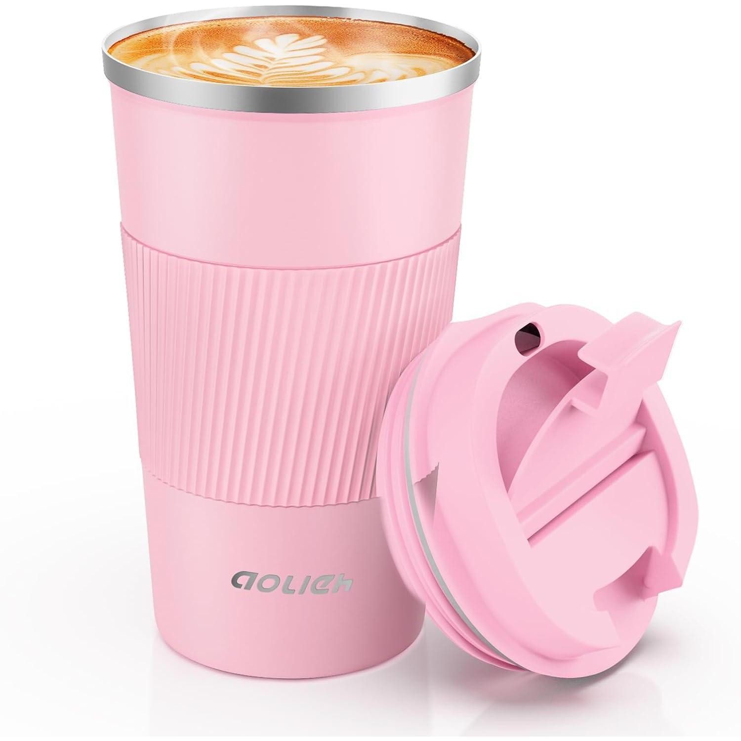 LuxusKollektion Thermobecher Thermobecher Kaffeebecher Auslaufsicher Isolierbecher Edelstahl Travel
