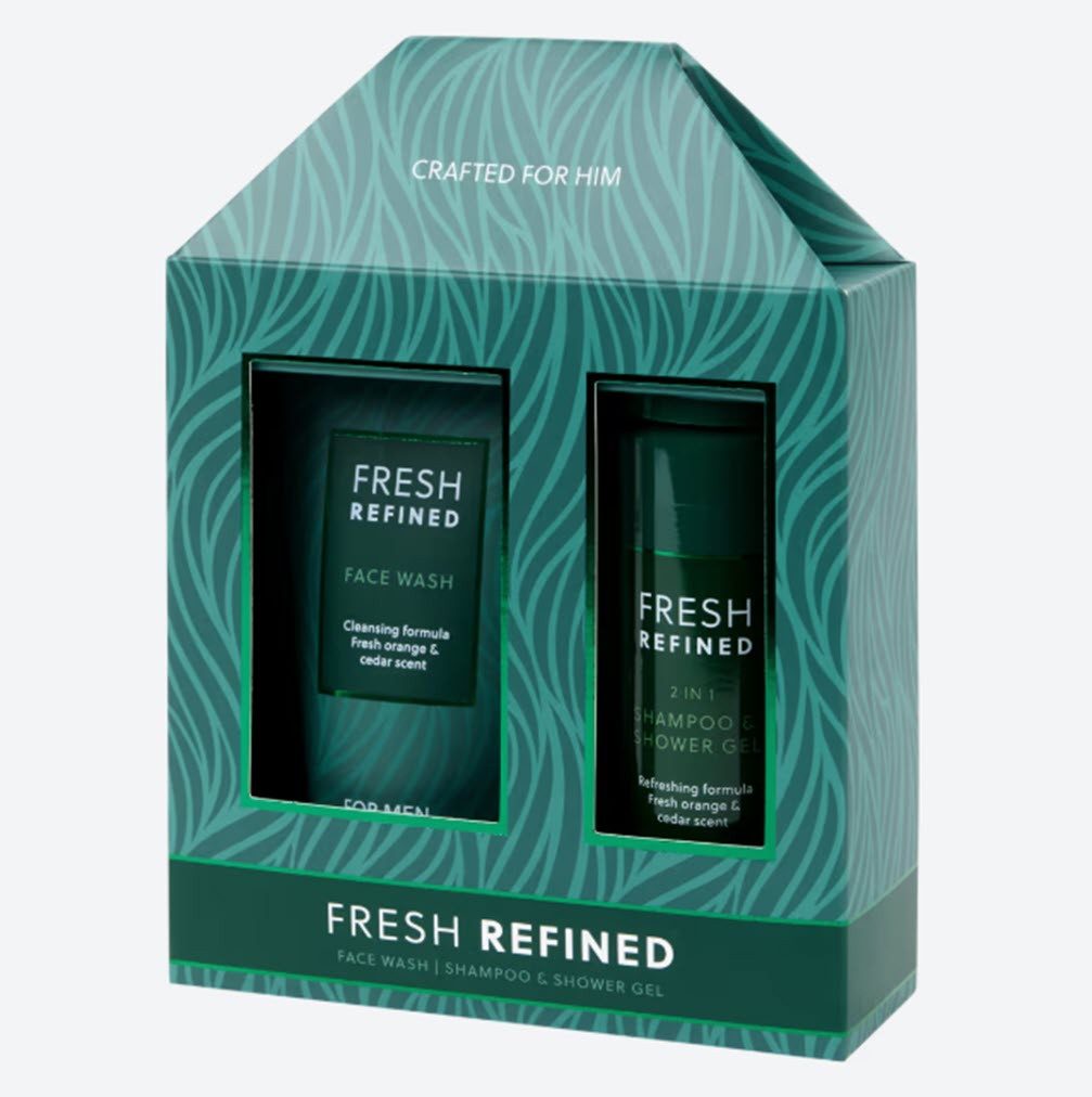 Spectrum Pflege-Geschenkset Geschenkset Men 2 x 150 ml Duschgel + Shampoo, 2-tlg.