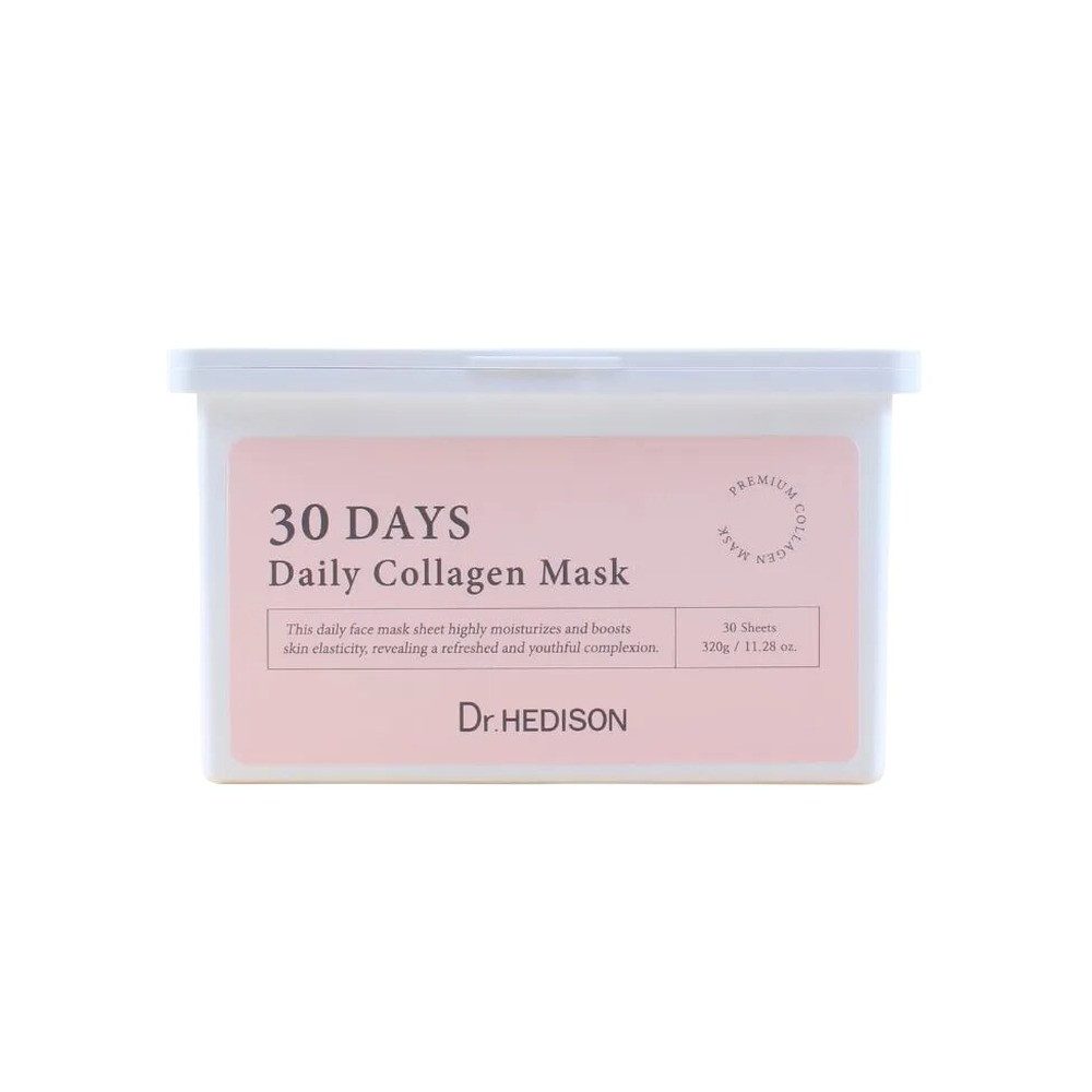 Dr.HEDISON Tuchmaske Set, Dr. Hedison, 30 Tage täglich Kollagen