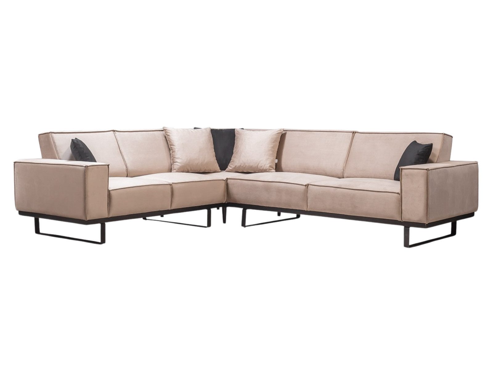 Villa Möbel Ecksofa Marion, 1 Teile, mit Schlaffunktion durch verstellbare Rückenlehne