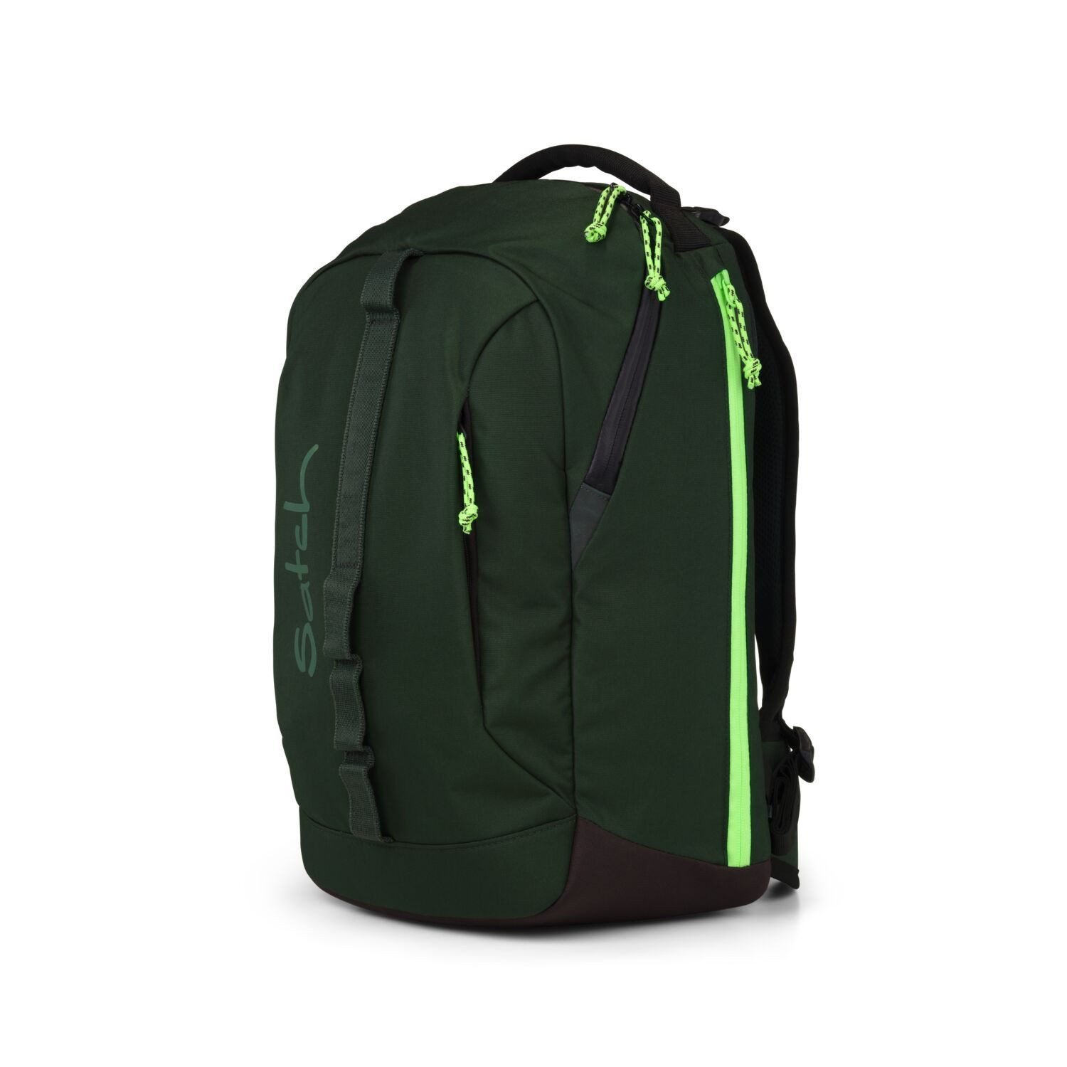 Satch Schulranzen Schulrucksack CON:NEXT Urban Green (1 Stück), ergonomisch, 3 Fächer, für digitale Schule – Bild 3 von 5