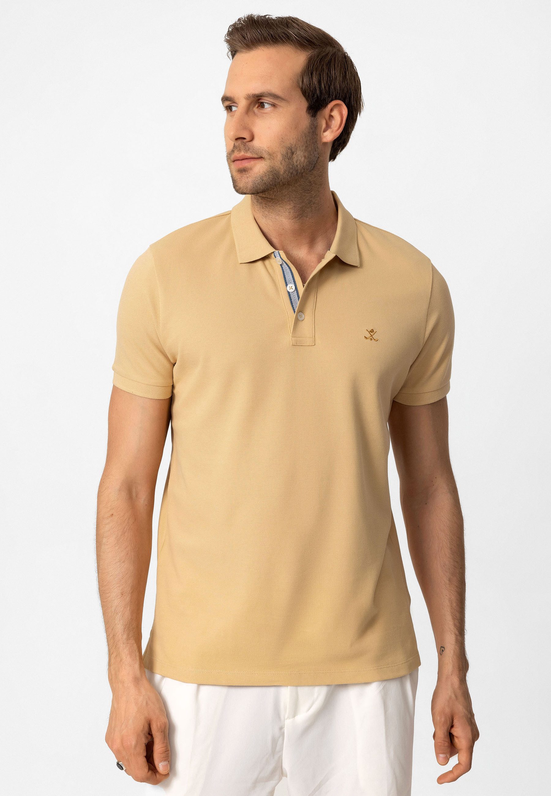 Antioch  T-Shirts & Poloshirts Beau Polo Neck 2 Pack Regular Fit T-Shirt günstig online kaufen