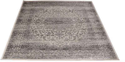 Teppich »Clara Orient«, Living Line, rechteckig, Höhe 7 mm, Vintage Design, Seiden-Optik, ideal im Wohnzimmer & Schlafzimmer