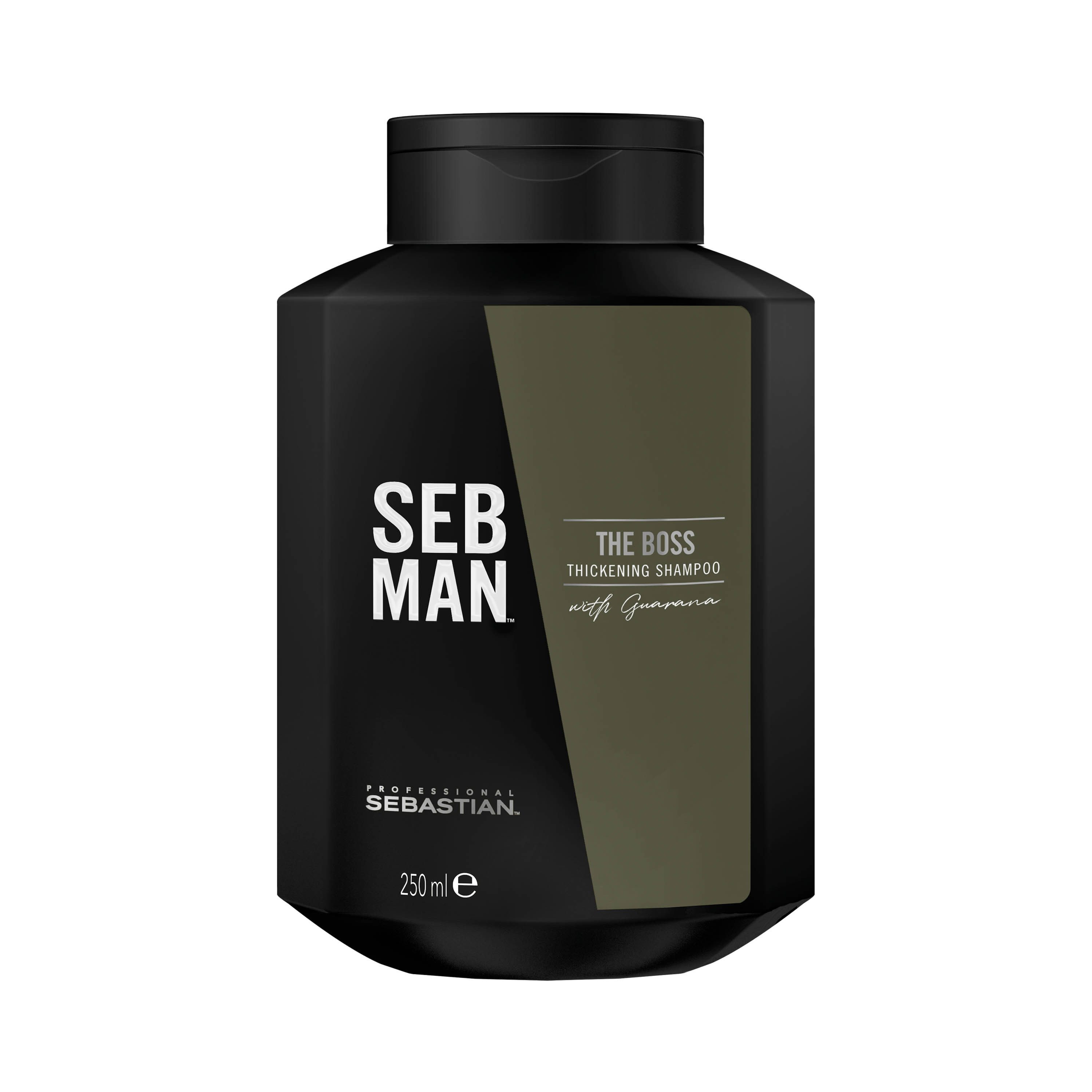 Seb Man Haarshampoo The Boss Thickening Shampoo, für feines Haar, verleiht Volumen, frischer Duft