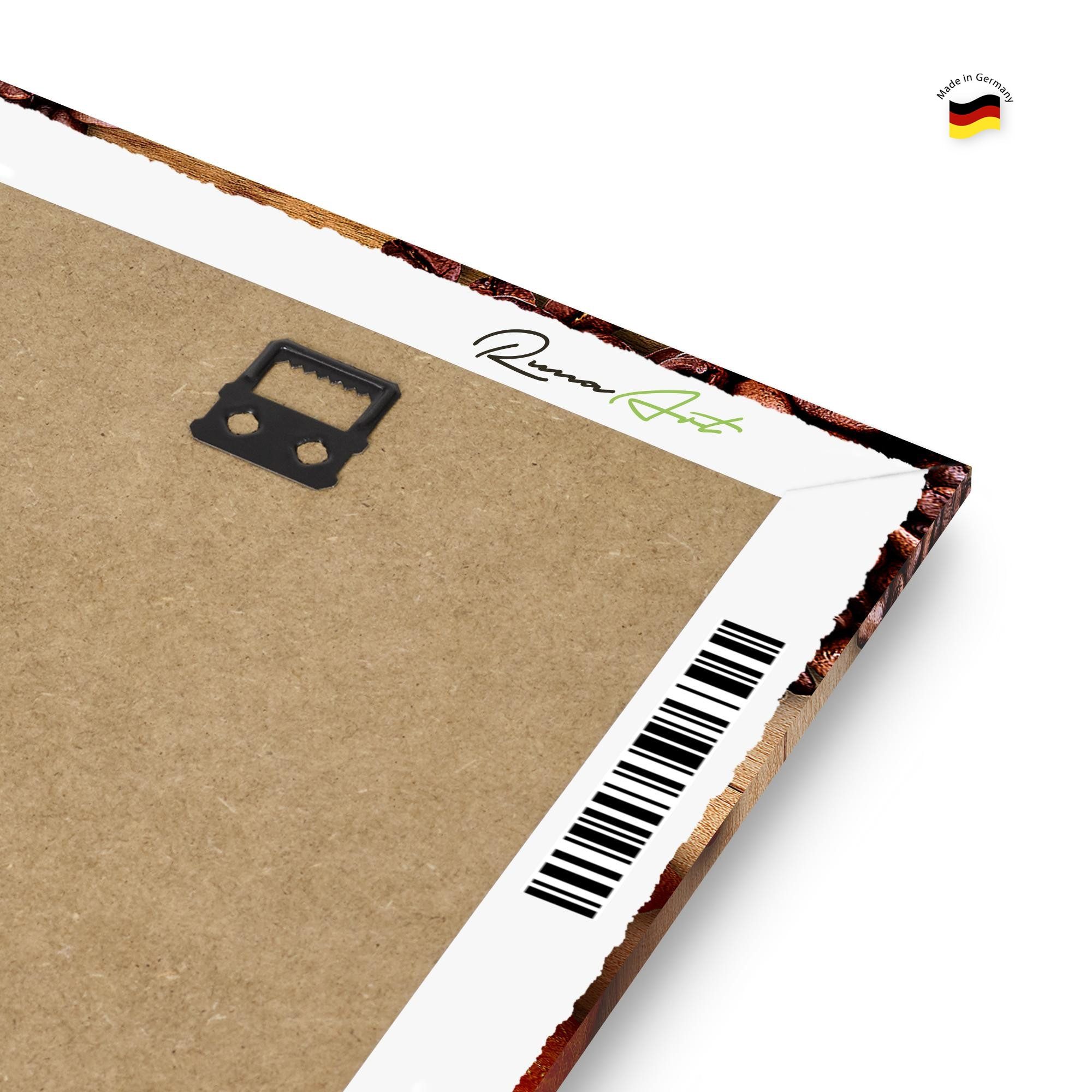 Runa Art Wandbild Küche Kaffee auf Vlies Leinwand Deko Esszimmer Coffee, 90L x 30B cm – Bild 2 von 3