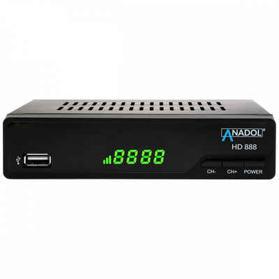 Anadol HD 888 inkl. HDMI-Kabel Satellitenreceiver