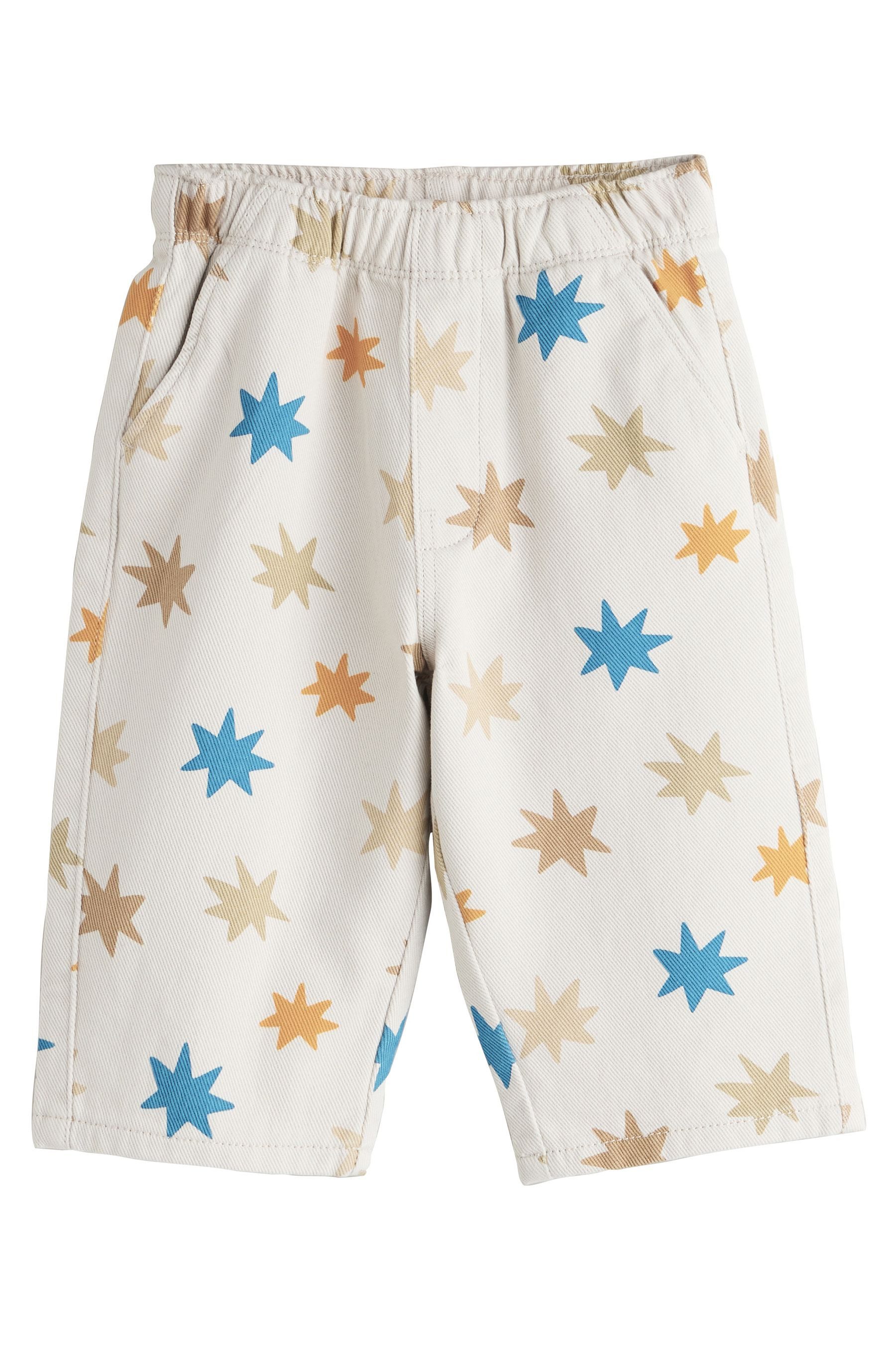 Palazzohose Schlupfhose mit weitem Bein