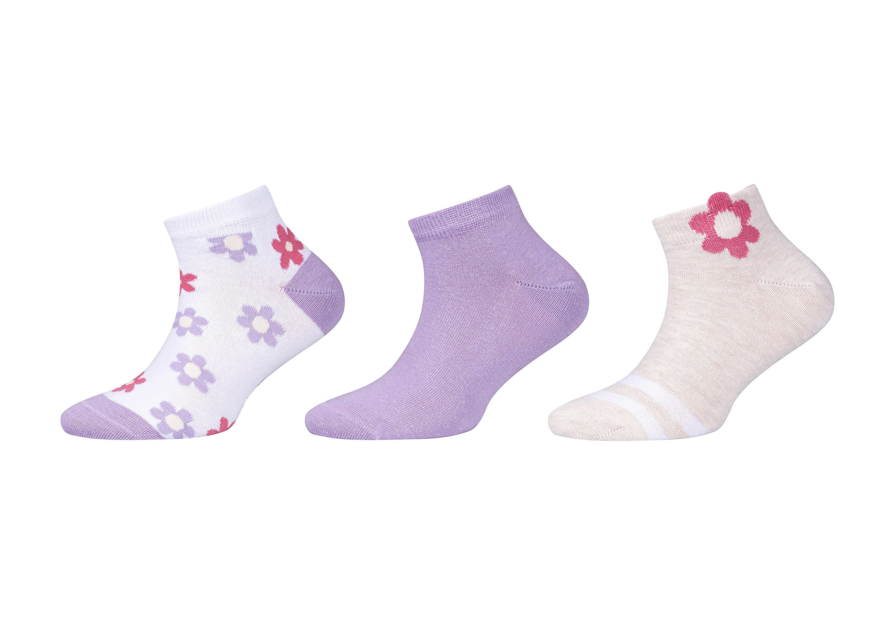 s.Oliver Sneakersocken (6-Paar) div. Muster, Multipack