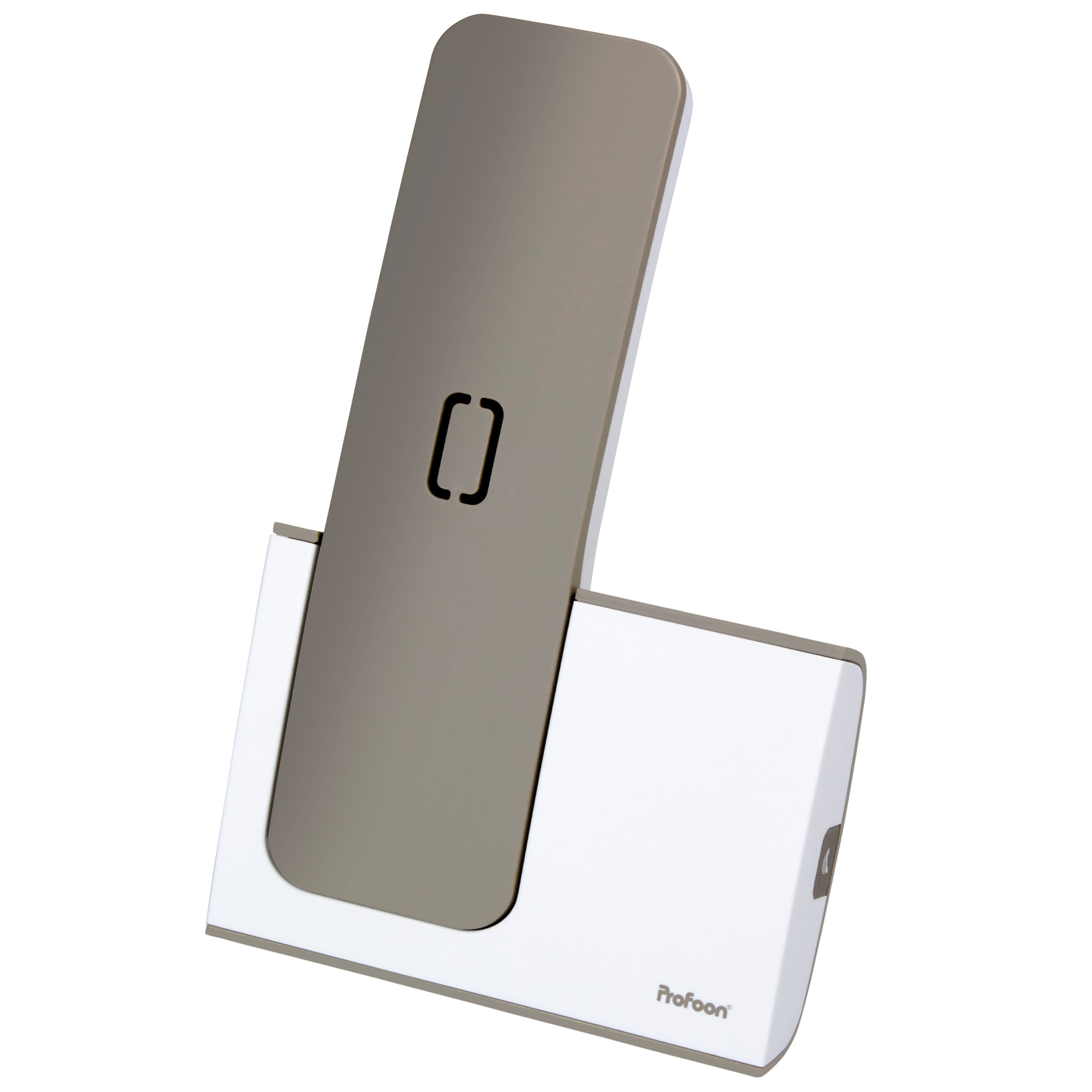 Profoon PDX-8400TE Festnetztelefon (Mobilteile: 1, Netzspannung 100-240 V AC, DECT-Telefon Freisprechfunktion, 20 Speicher, ECO-Modus, erweiterbar)