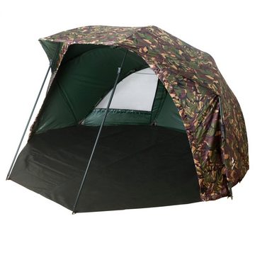 CampFeuer Angelzelt Karpfenzelt "Blizzard", 2,42 x 2,42 x 1,32 m, 2 Mann Zelt, Anglerzelt, Personen: 2