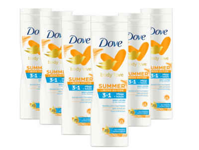 DOVE Handbalsam Dove Body Love Body Lotion 24h Pflege für alle Hauttypen 6x 250ml