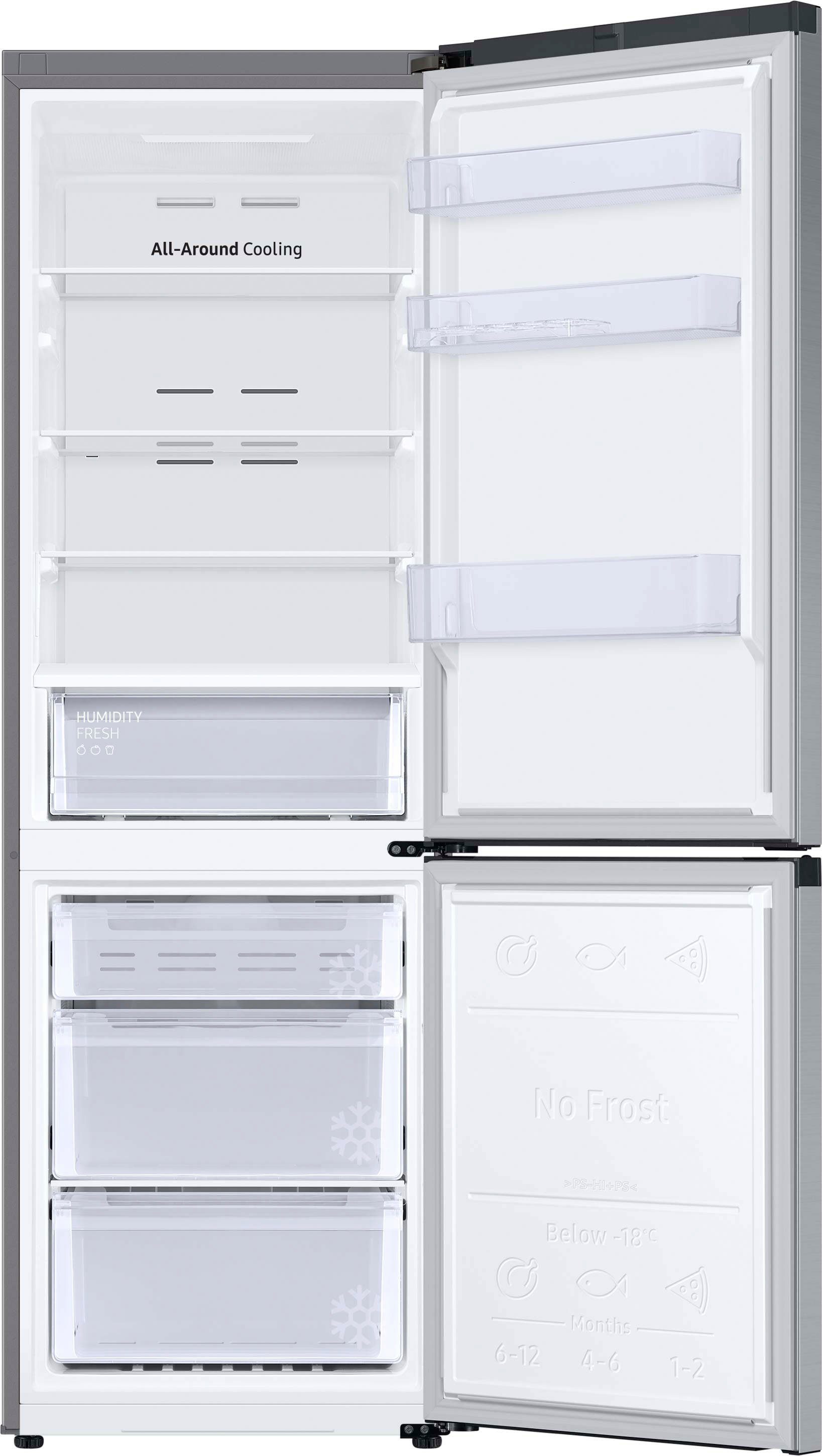 Samsung kombinacija hladnjaka sa zamrzivačem RB7300 RL34C600CSA, 185,3 cm visine, 59,5 cm širine