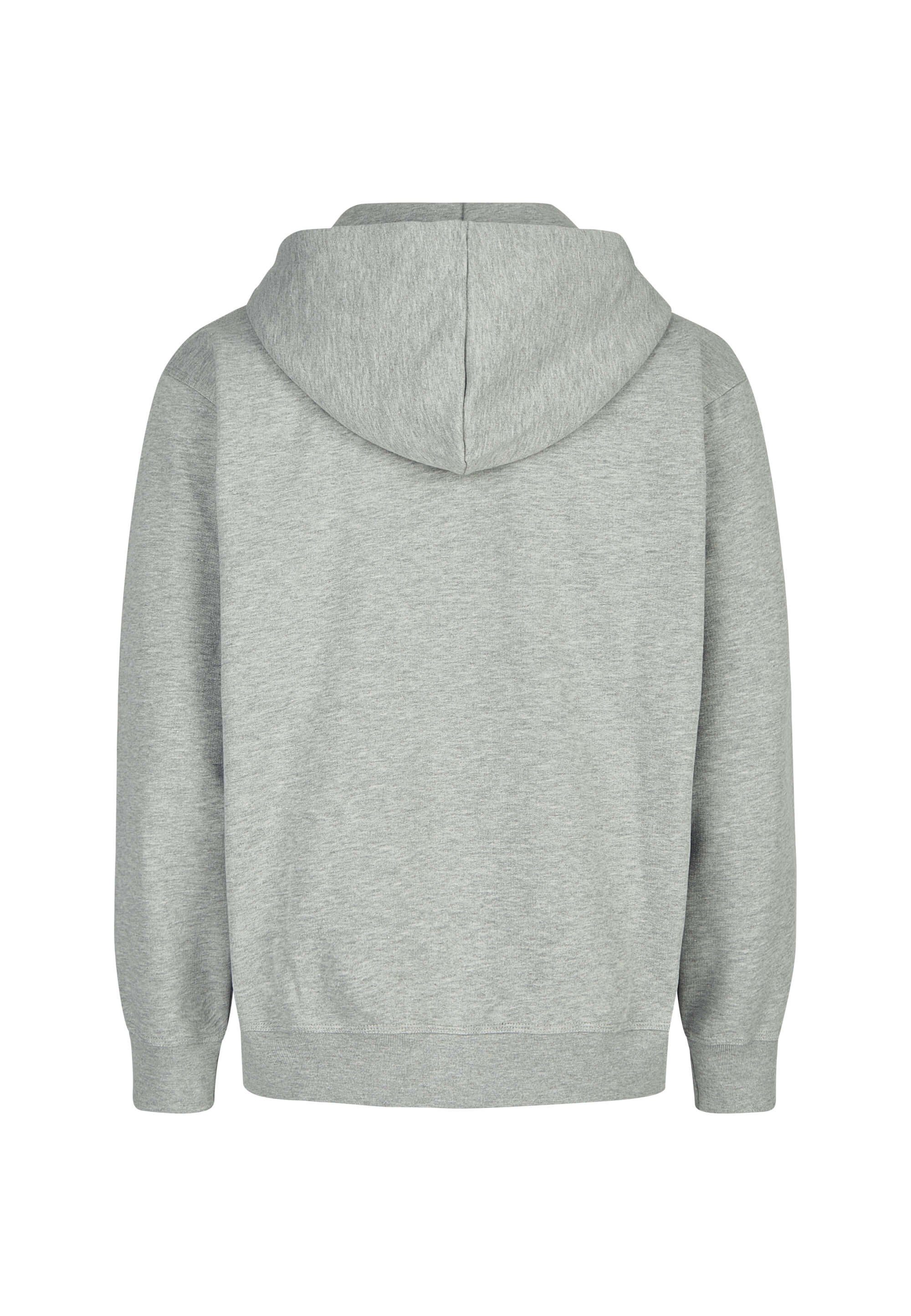 Cleptomanicx Kapuzensweatshirt Ligull Boxy Mit Reißverschluss