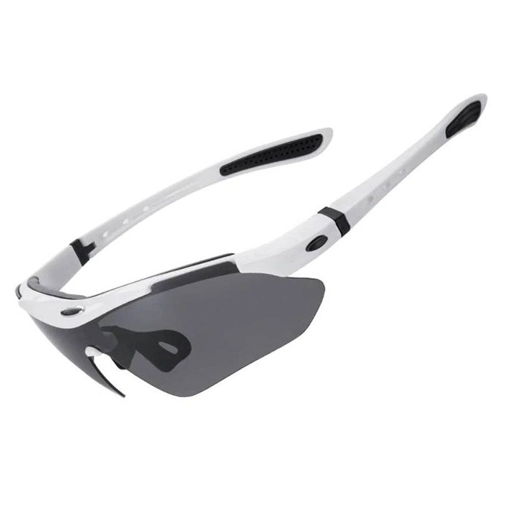 ROCKBROS Fahrradbrille Sportbrille Radsportbrille Sonnenschutzbrille, (Spar-Set, 1-St., 30 g leicht), photochrom, UV400, 30 g leicht, Wechselbügel