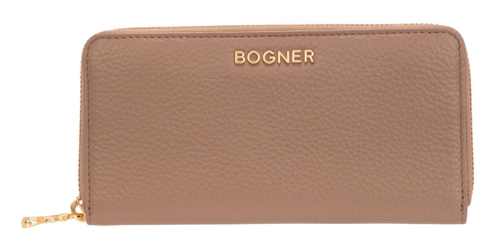 BOGNER Geldbörse Ela Purse, aus echtem Rindsleder mit RFID-Blocker Schutz