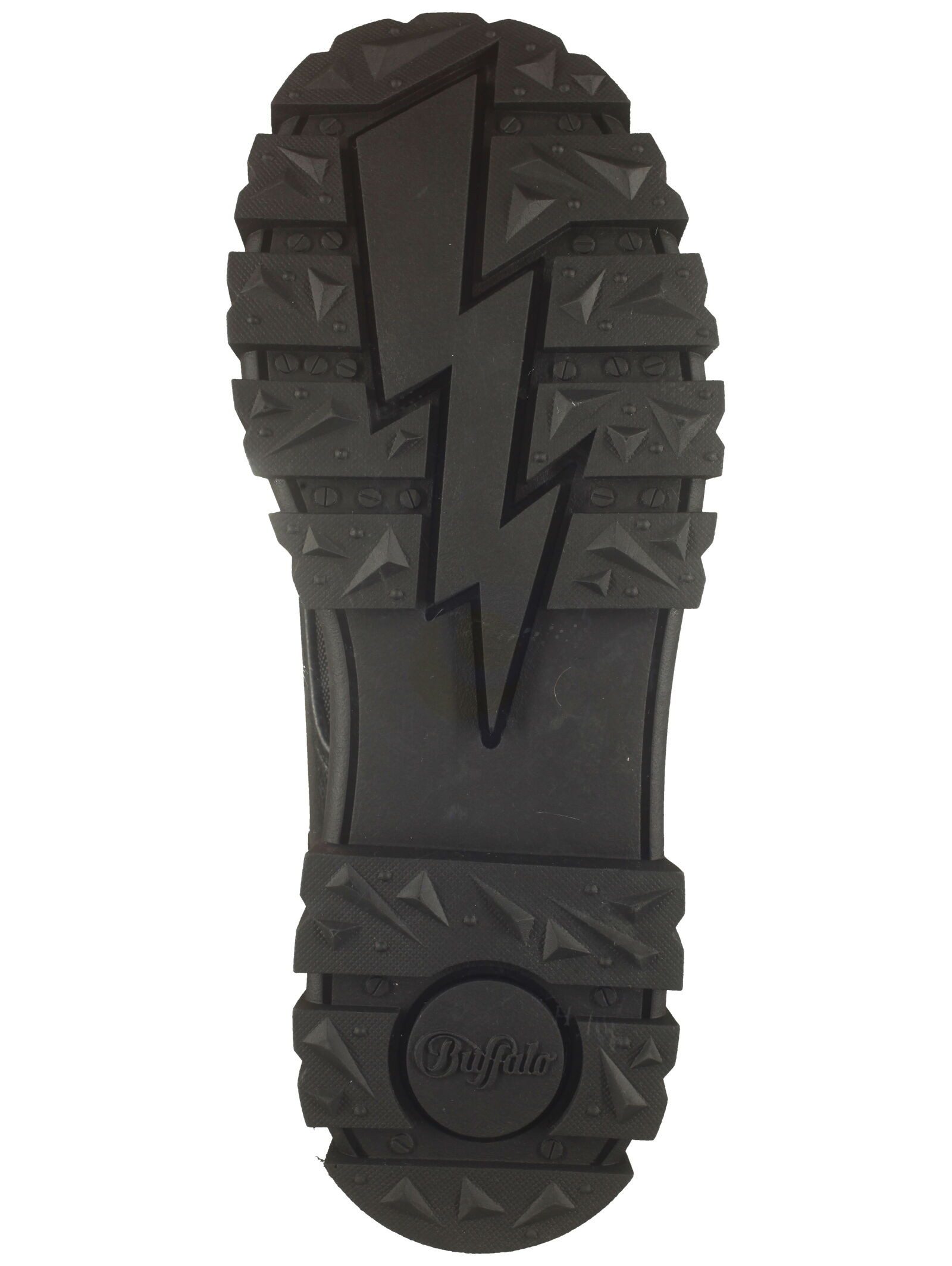 Buffalo Buffalo Stiefelette Lederimitat/Textil Schnürstiefelette