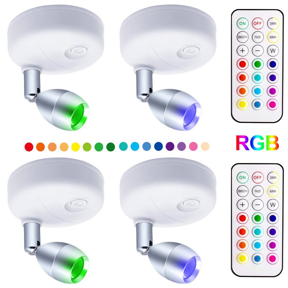 Rosnek LED Nachtlicht Drahtloser Strahler, 350° günstig online kaufen