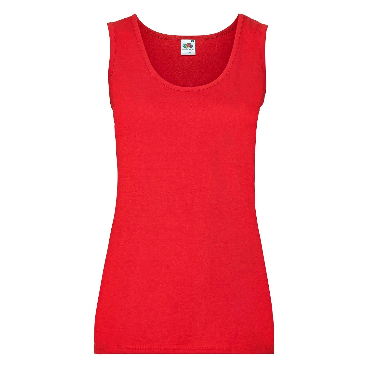 Fruit of the Loom Tanktop 1er/2er-Set Damen Tank Top / ärmelloses Shirt für Frauen u. Mädchen (1-tlg) XS bis XXL, verschiedene Farben