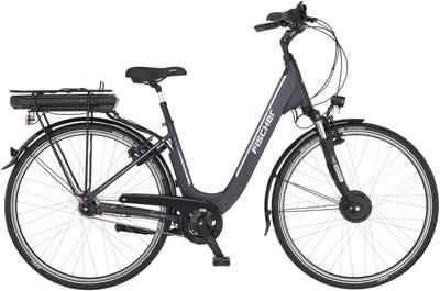 FISCHER Fahrrad E-Bike CITA ECU 1401 44, 7 Gang Shimano Nexus Schaltwerk, Nabenschaltung, Frontmotor, 522 Wh Akku, (mit Rahmenschloss)