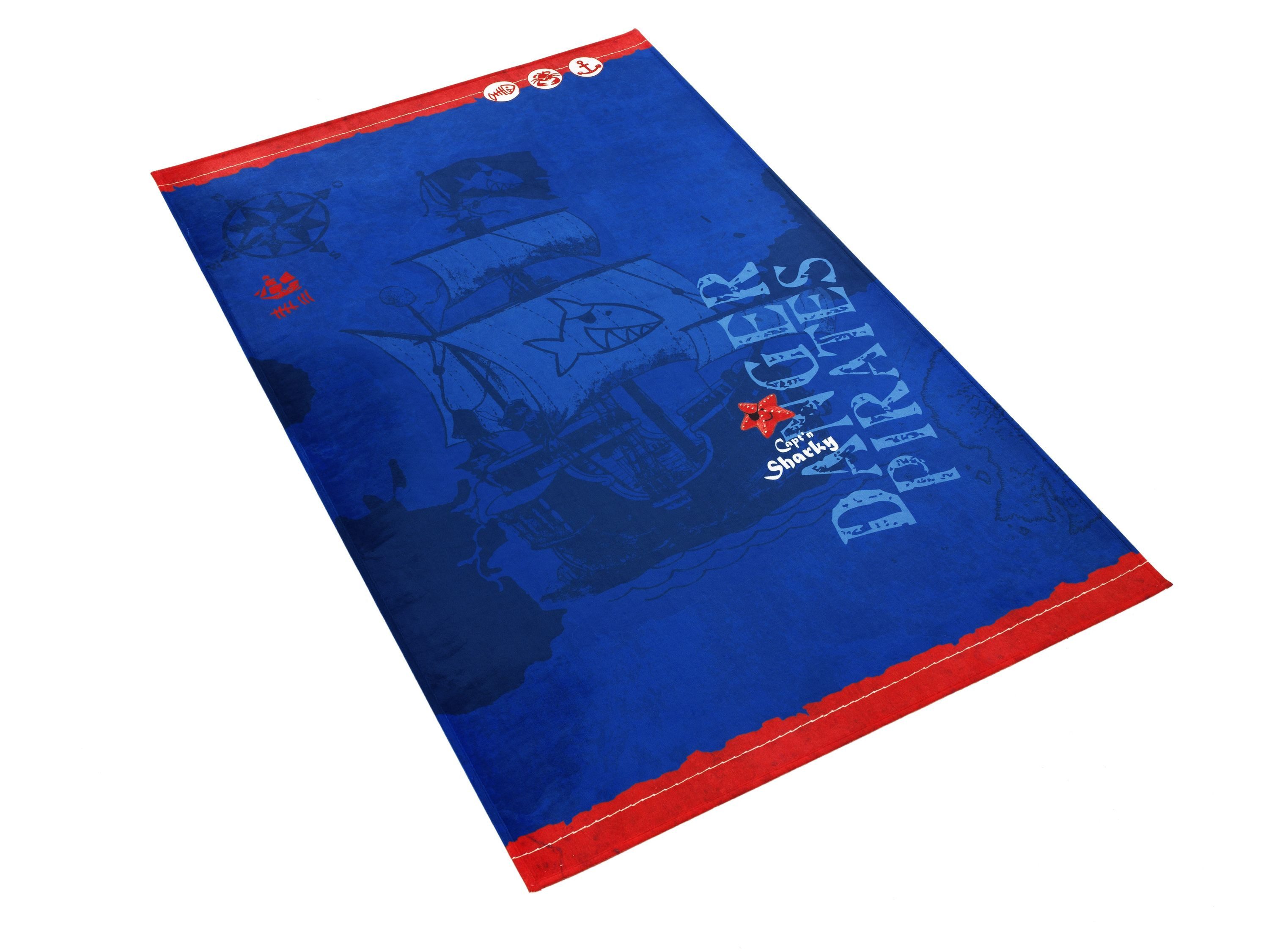 Capt`n Sharky Kinderteppich Capt´n Sharky Schiff, rechteckig