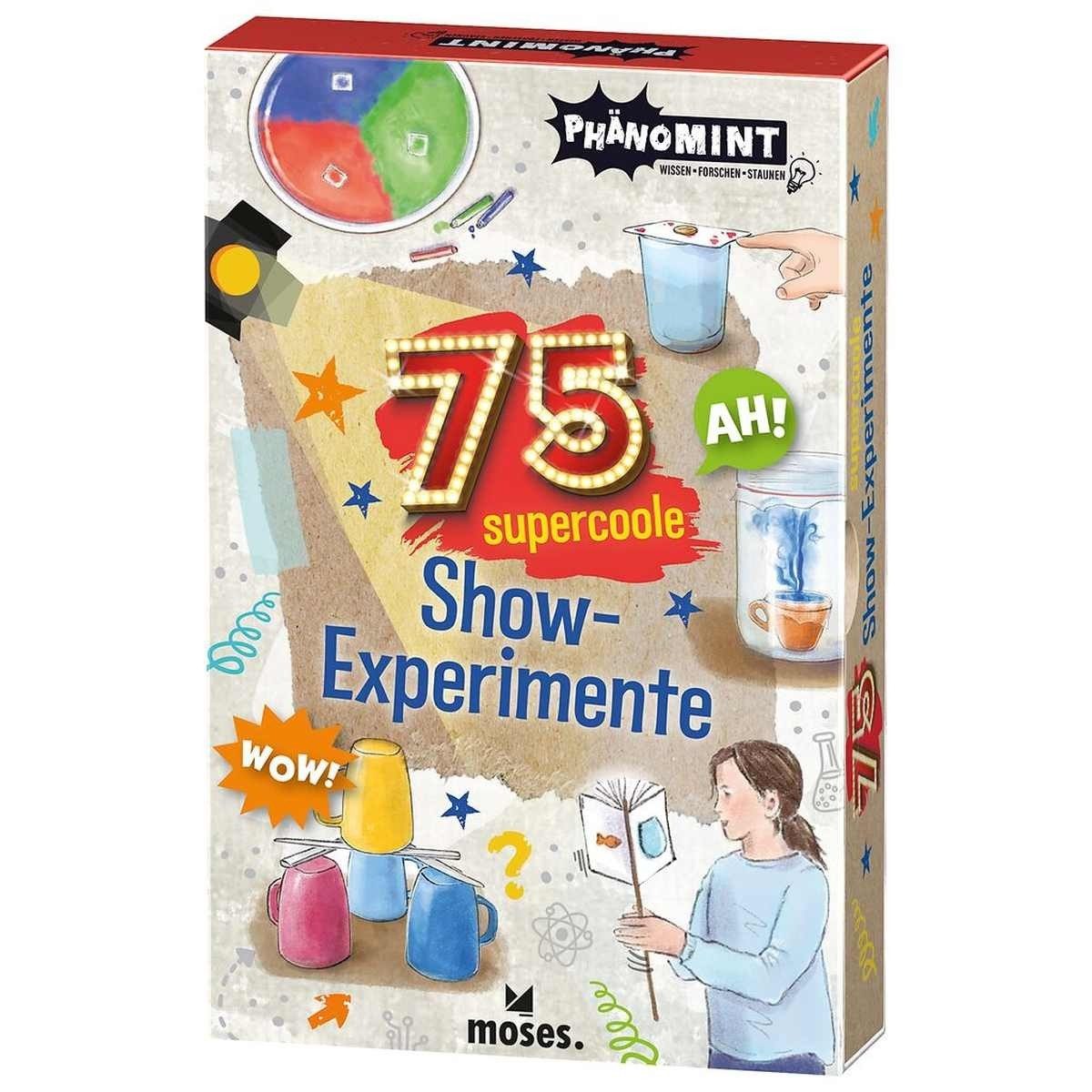 Moses. Verlag Kreativset PhänoMINT 75 supercoole Show-Experimente Wissenschaft & Zaubershow