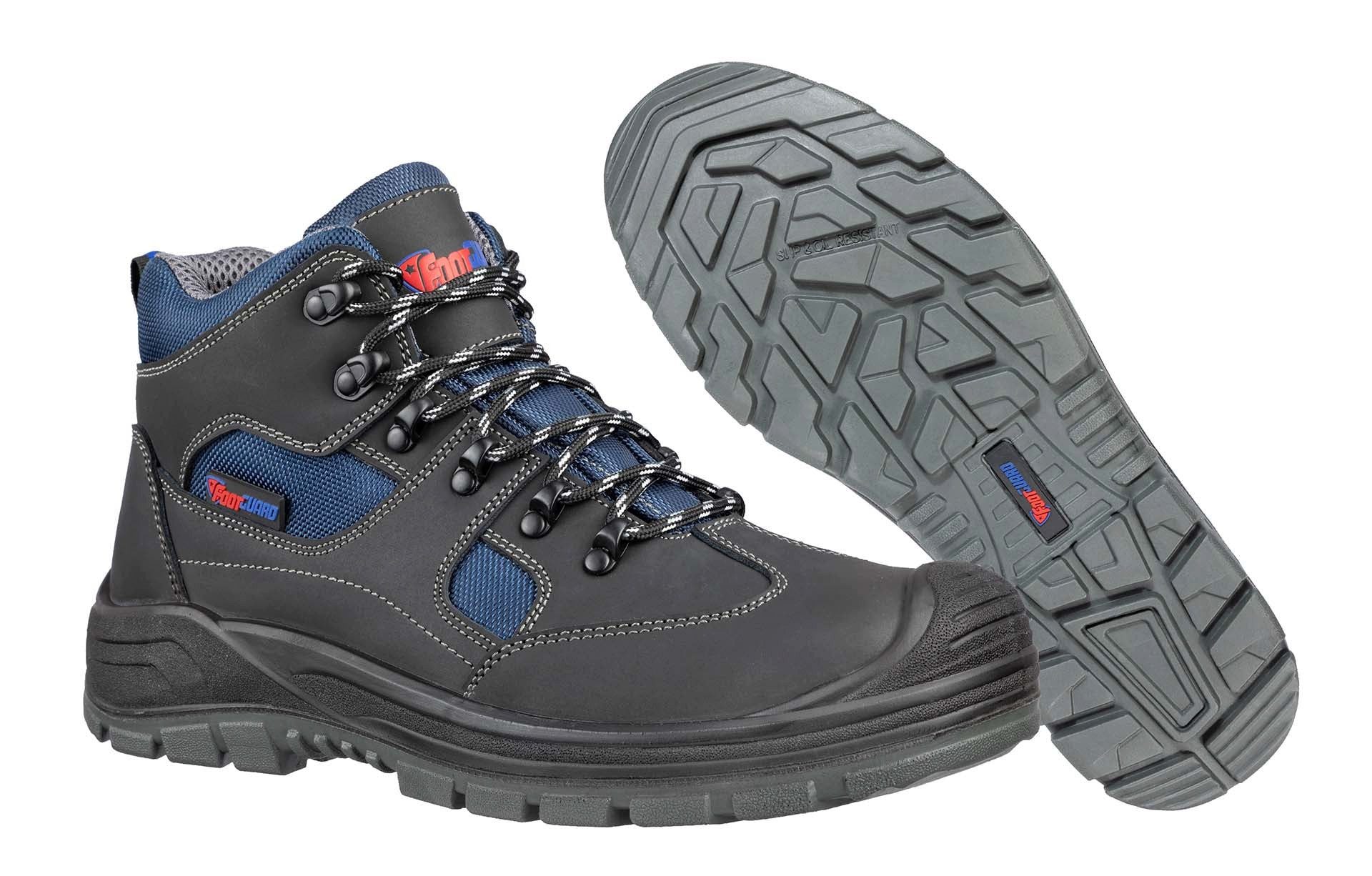 Footguard FOOTGUARD SAFE MID Sicherheitsschuh S3 Sicherheitsschuh Abriebfeste Elemente