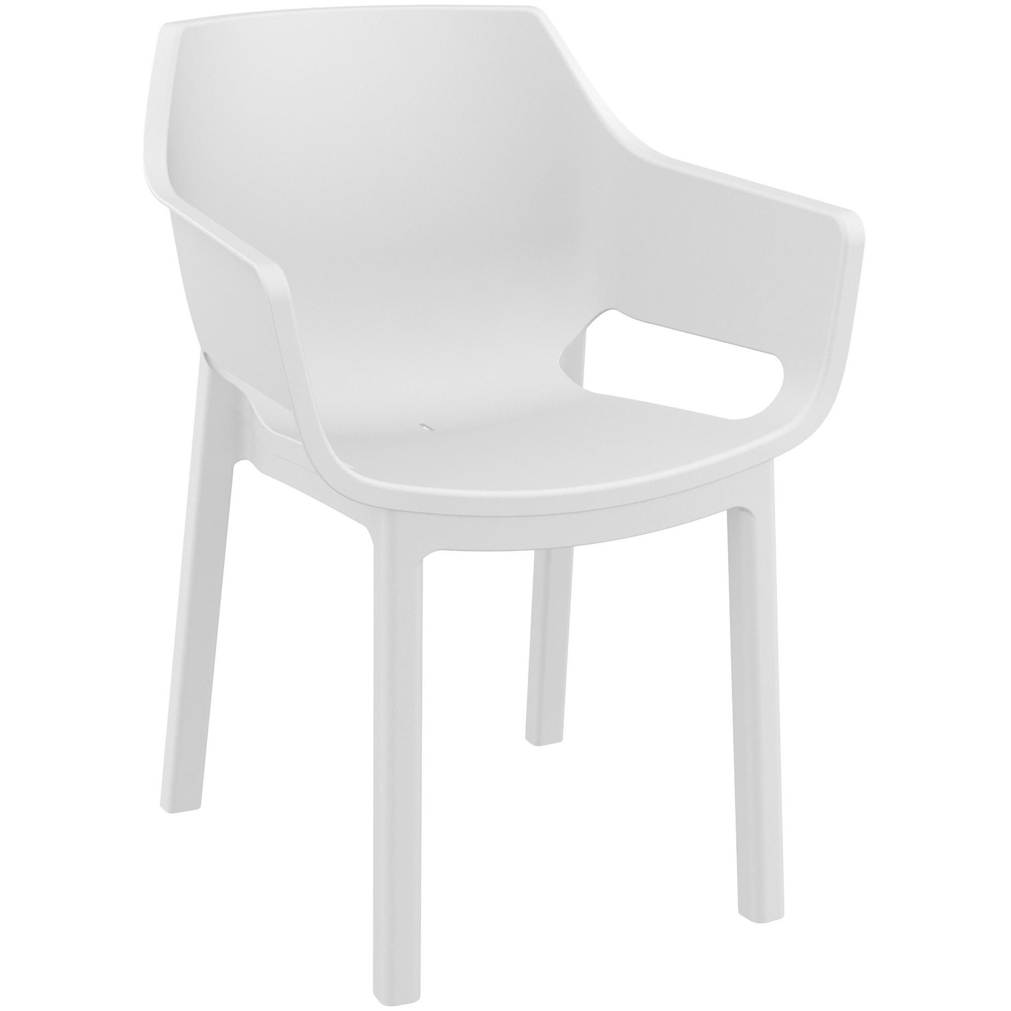 Weiße Kunststoff Gartenstühle online kaufen