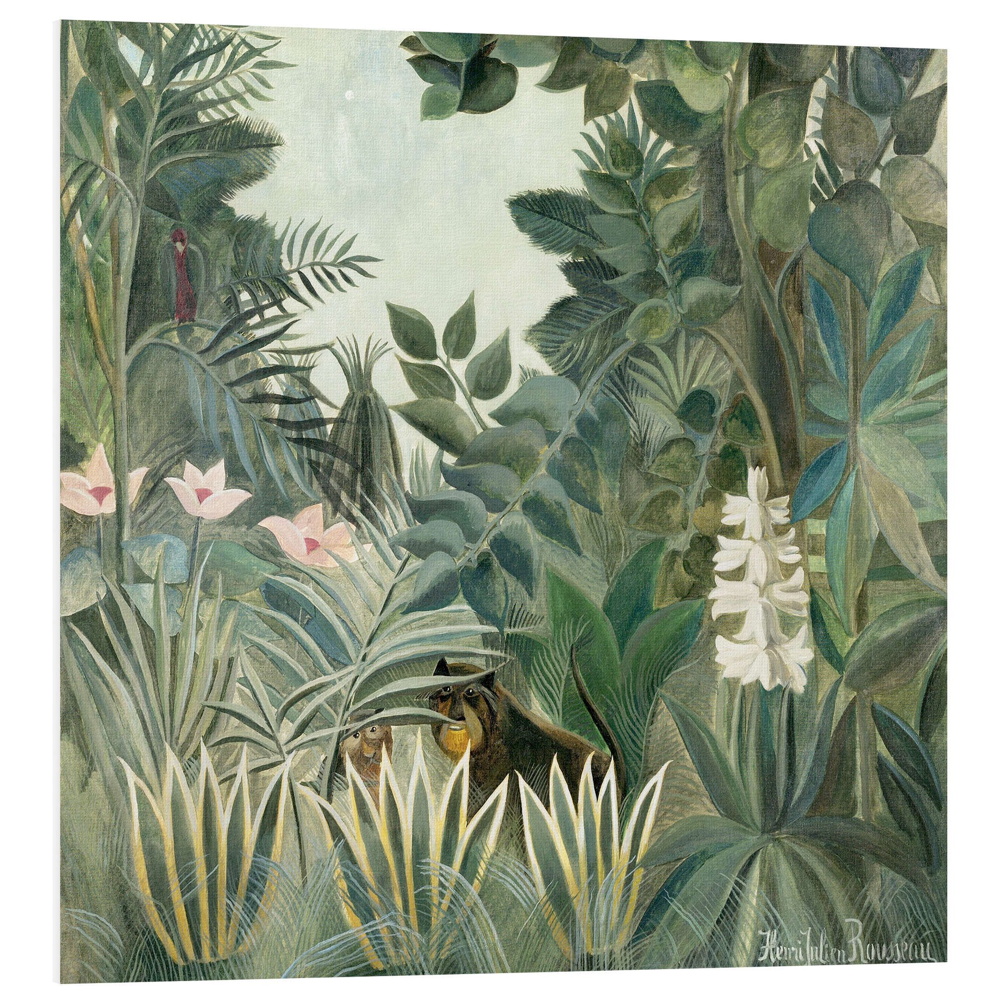 Posterlounge Poster Henri Rousseau, Äquatorialer Dschungel, günstig online kaufen