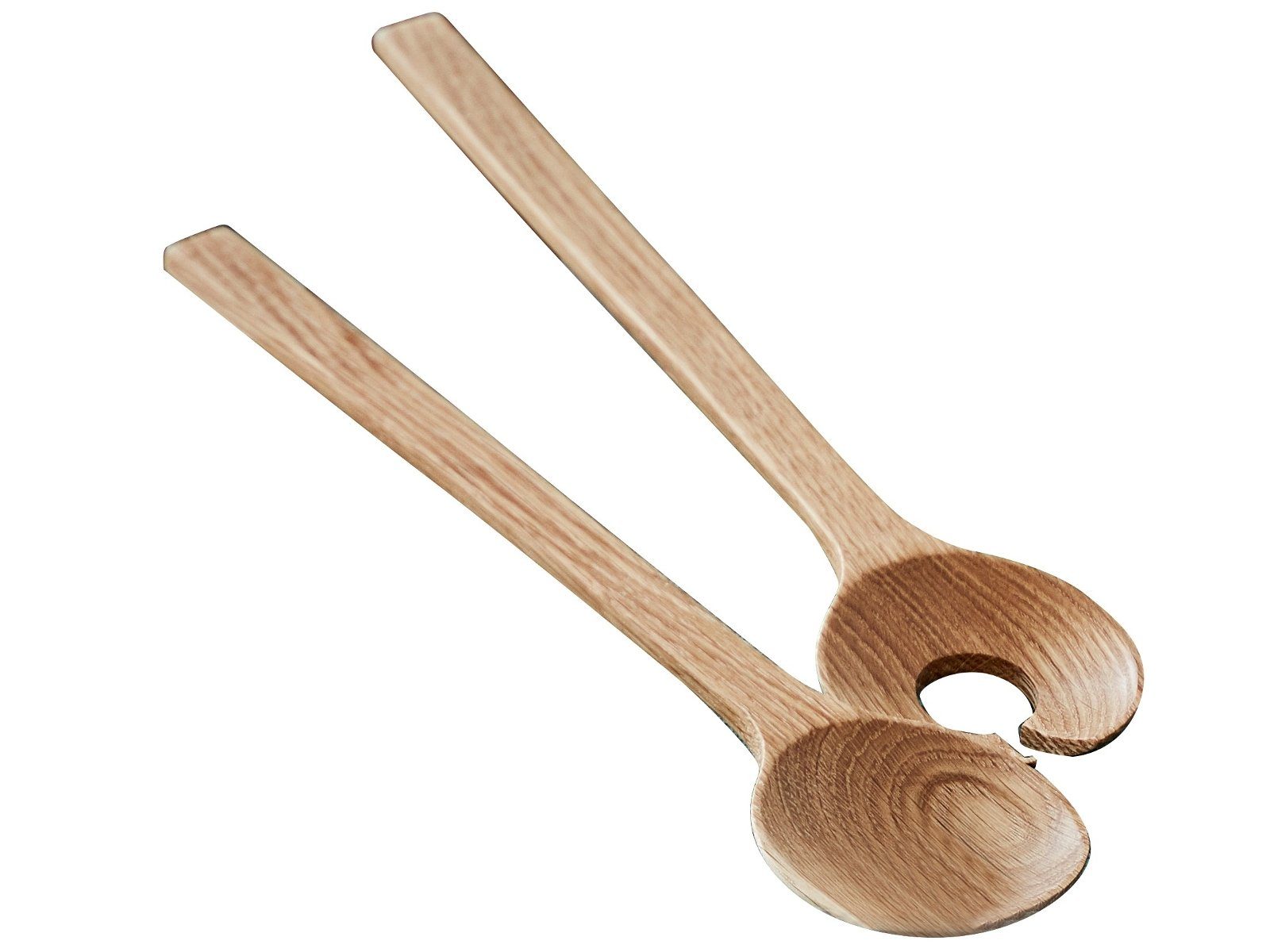 Bitz Besteck-Set Salatbesteck 2tlg. oak, Eiche, Salatbesteck 2-tlg. 32 cm Eiche