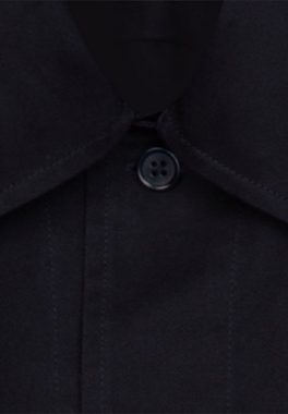 seidensticker Businesshemd Schwarze Rose Regular Langarm Reverskragen Uni
