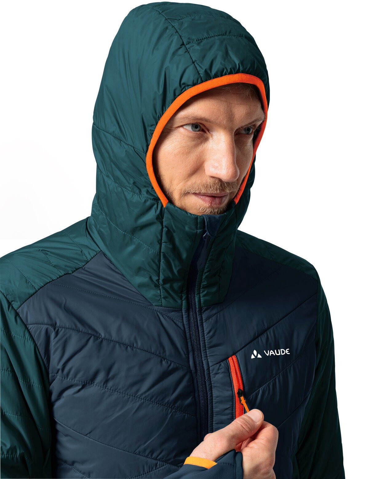 VAUDE Jacket Men's (1-St) kompensiert IV Sesvenna green Outdoorjacke Klimaneutral mallard