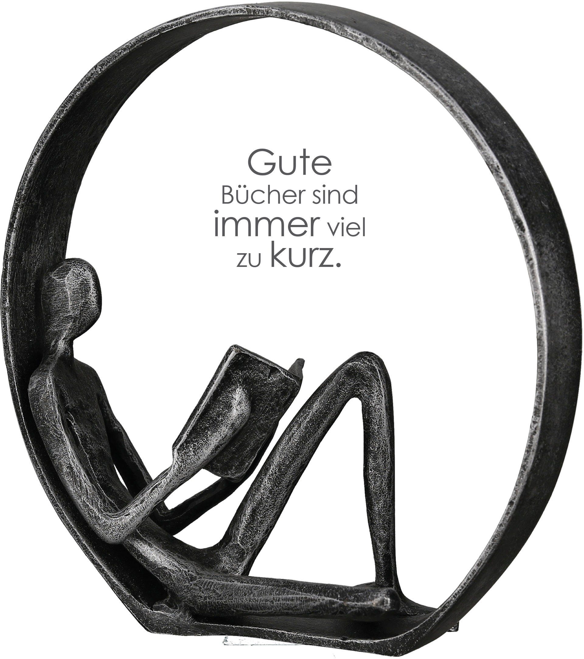 Casablanca by Gilde Dekofigur Design-Skulptur "Novel" günstig online kaufen