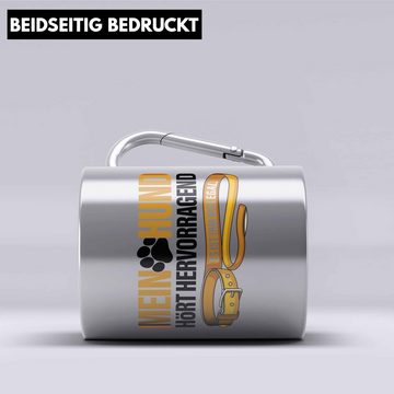 Trendation Thermotasse Edelstahl Tasse Hundeliebhaber Hundemama Hundepapa Hund Spruch Edelst