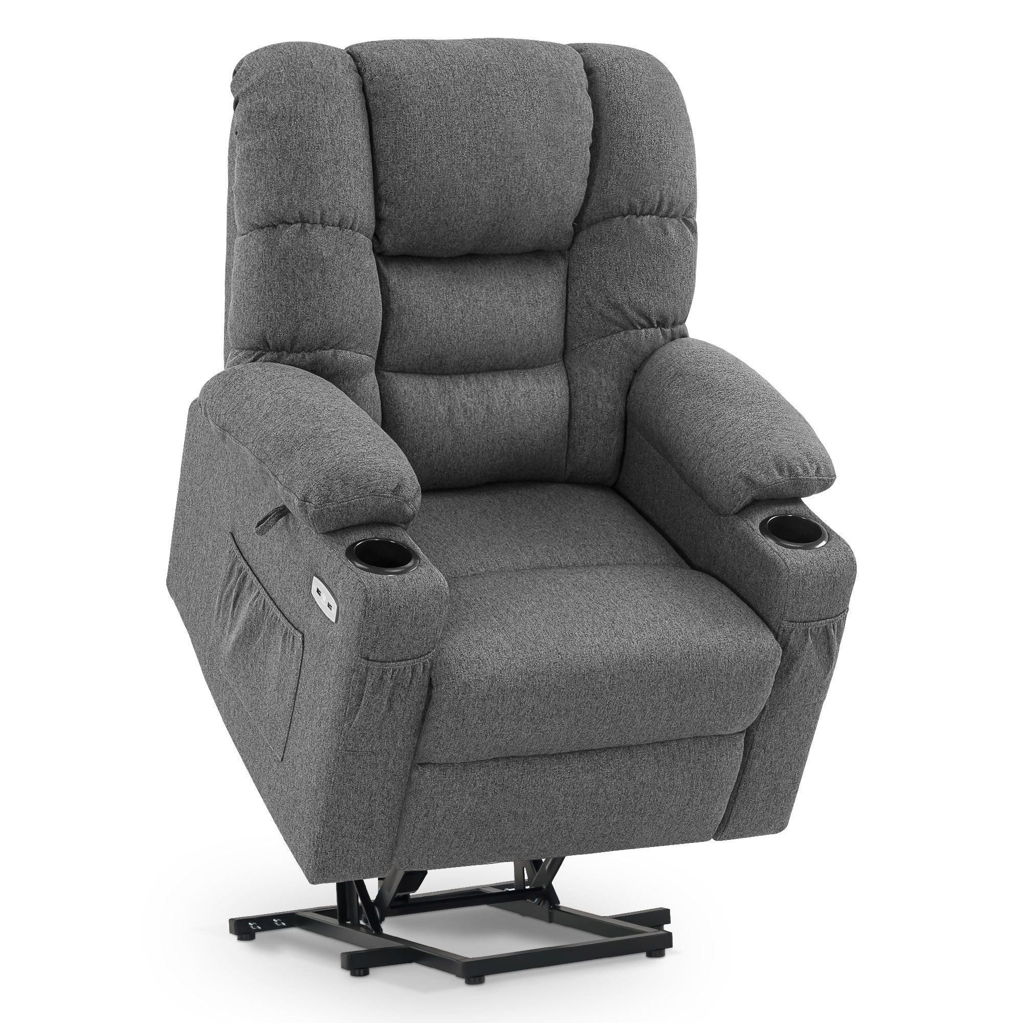 MCombo Relaxsessel MCombo elektrische Aufstehhilfe Relaxsessel 7550 (Fernsehsessel mit Aufstehhilfe Elektrisch, 3 Motoren), mit Relaxfunktion