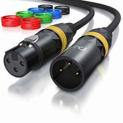 Primewire Audio-Kabel, XLR, XLR Stecker, XLR Buchse (200 cm), XLR Audiokabel - NF-Audiokabel