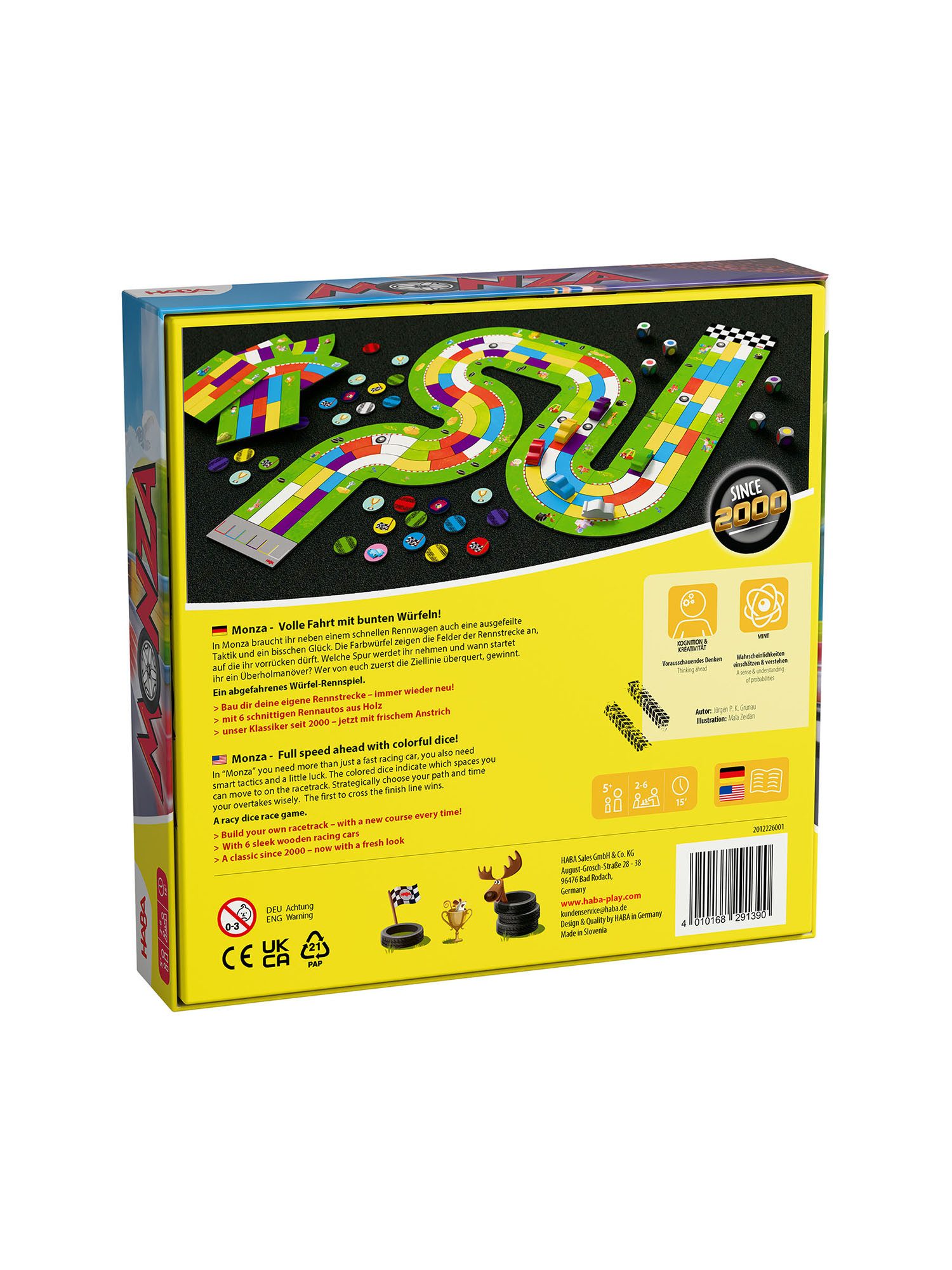 Haba Spiel Monza 2025, Gesellschaftsspiel, Brettspiel, Familienspiel – Bild 4 von 5