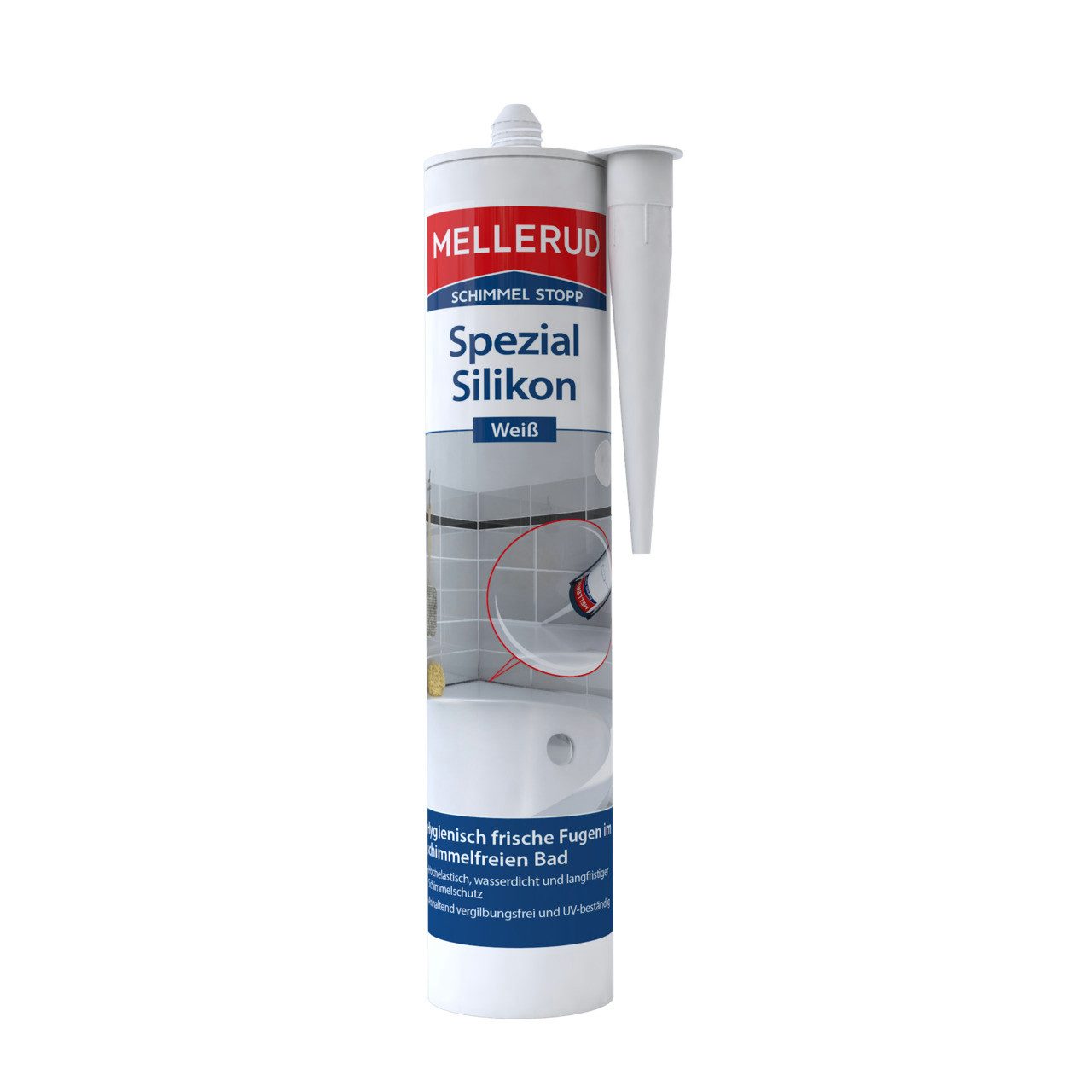 Mellerud Silikon Spezial Silikon weiß 300 günstig online kaufen