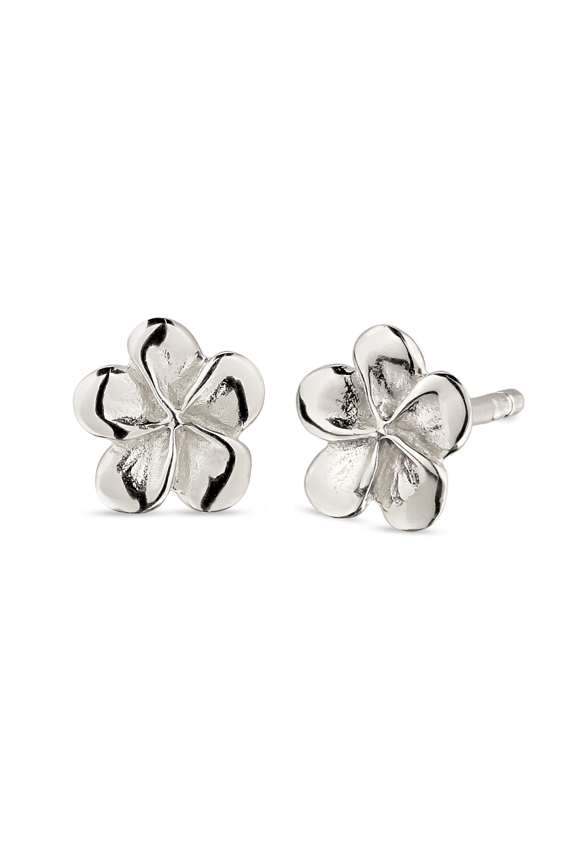 Paar Ohrstecker Ohrstecker Frangipani 925 Sterling Silber