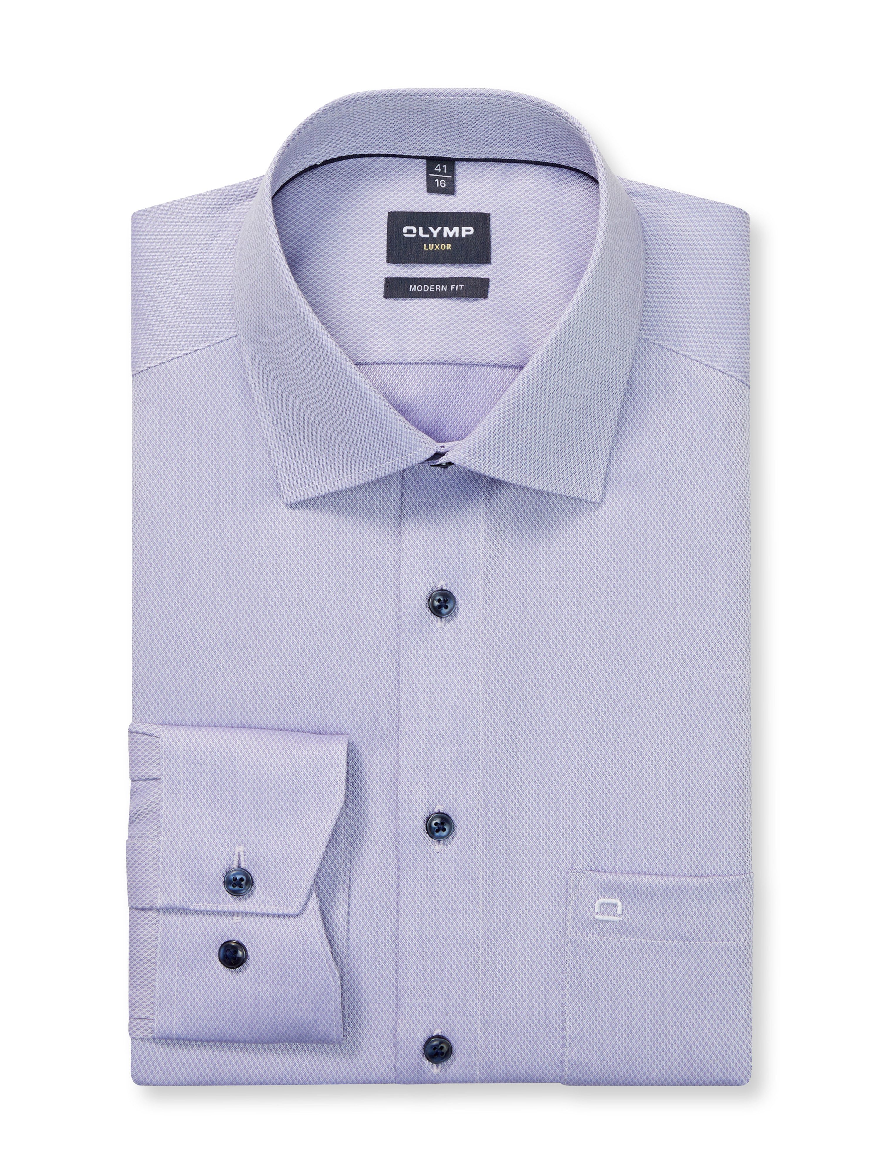 OLYMP Businesshemd Luxor modern fit feine Struktur, Modern Fit, New Kentkra günstig online kaufen