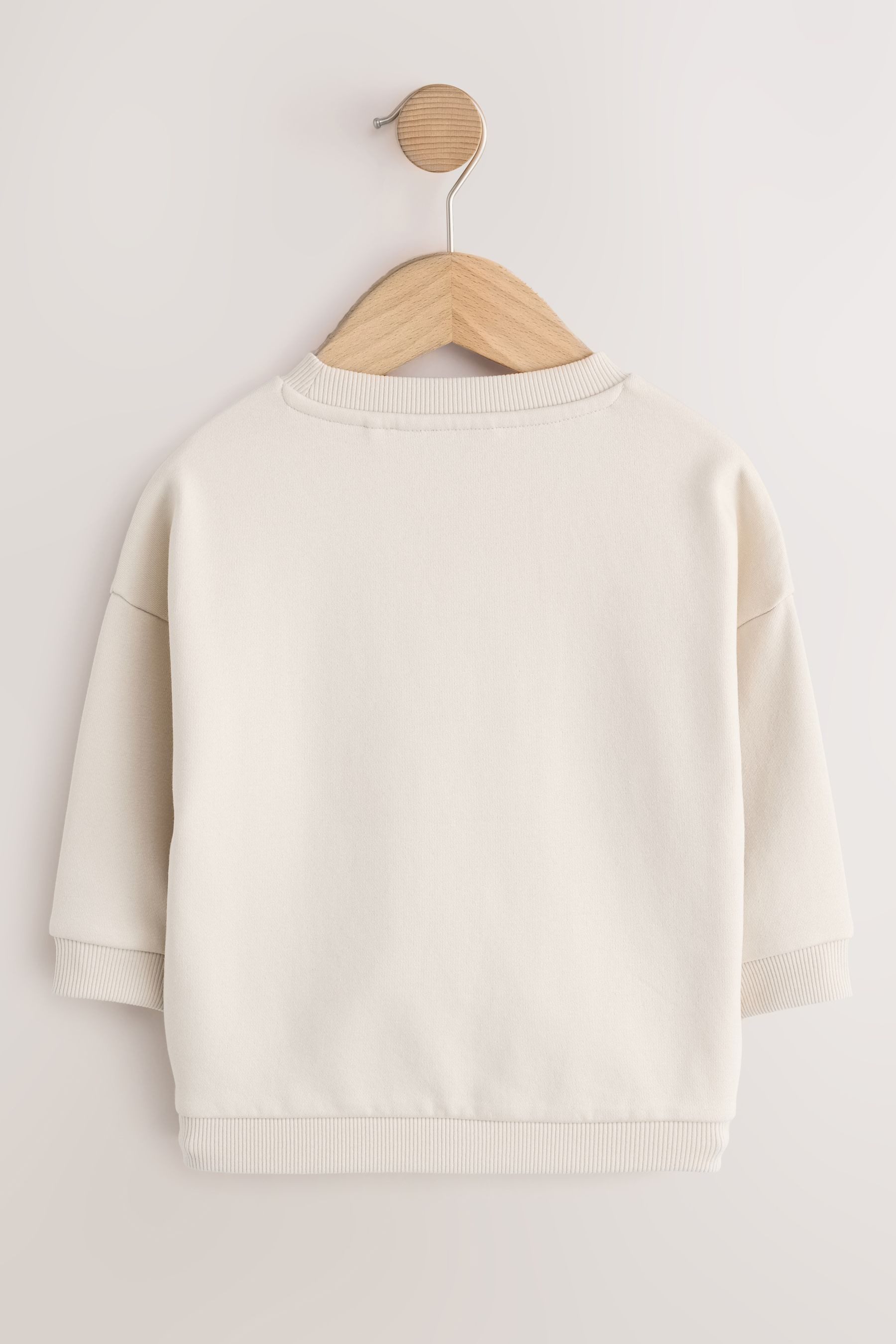 Next Sweater Sweatshirt mit Aufdruck (1-tlg) – Bild 3 von 5