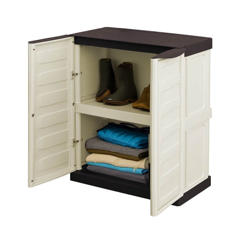 GarPet Garten-Geräteschrank Gartenschrank Kunststoff Geräteschrank Wetterfe günstig online kaufen