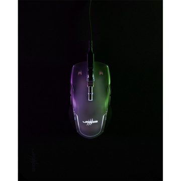 uRage Reaper 515 Illuminated, Schwarz Gaming-Maus (kabelgebunden)