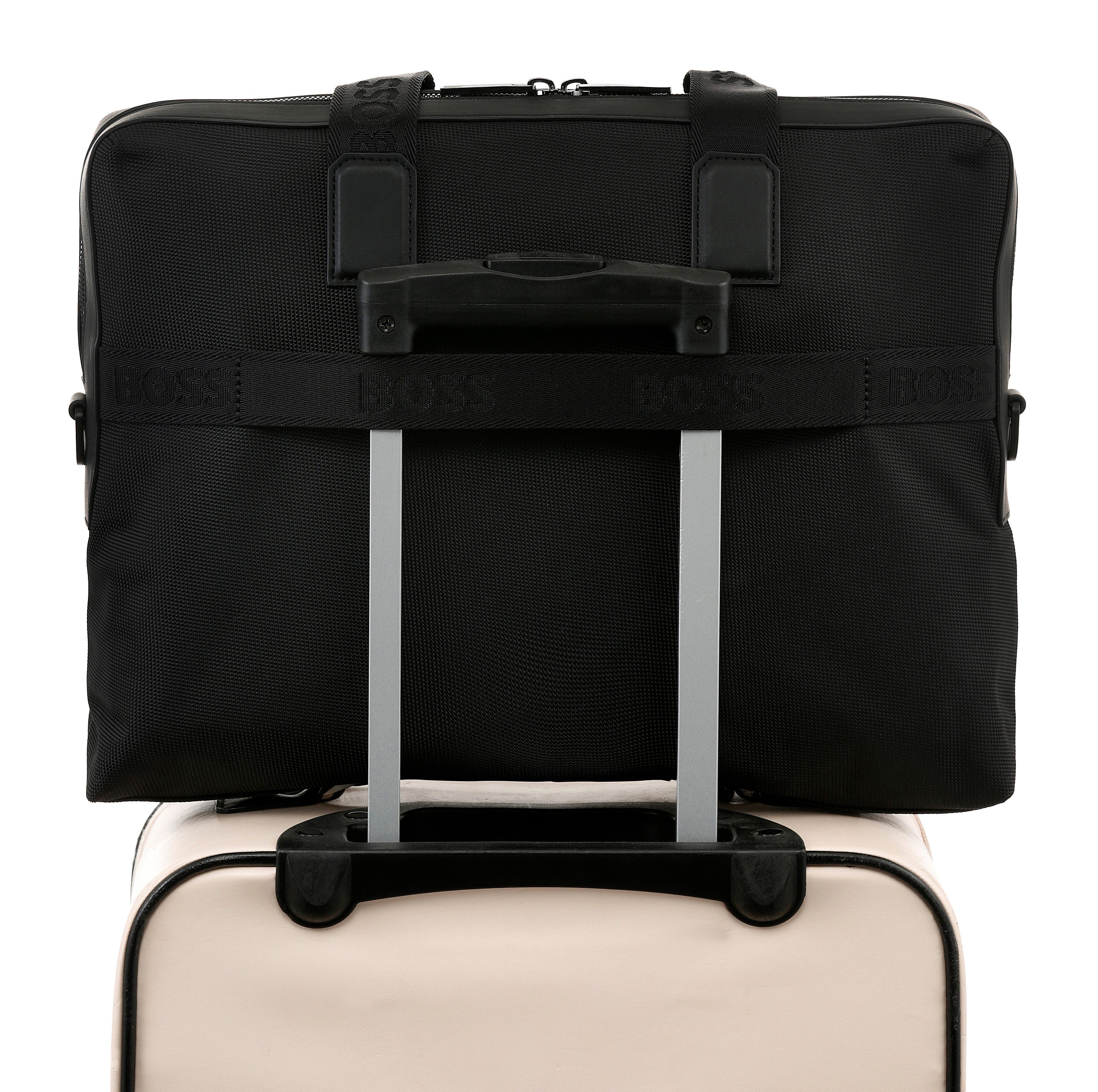 BOSS Aktentasche Ray_N_Doc Case, Businesstasche, Herren Laptoptasche, Umhängetasche, Geschäftstasche