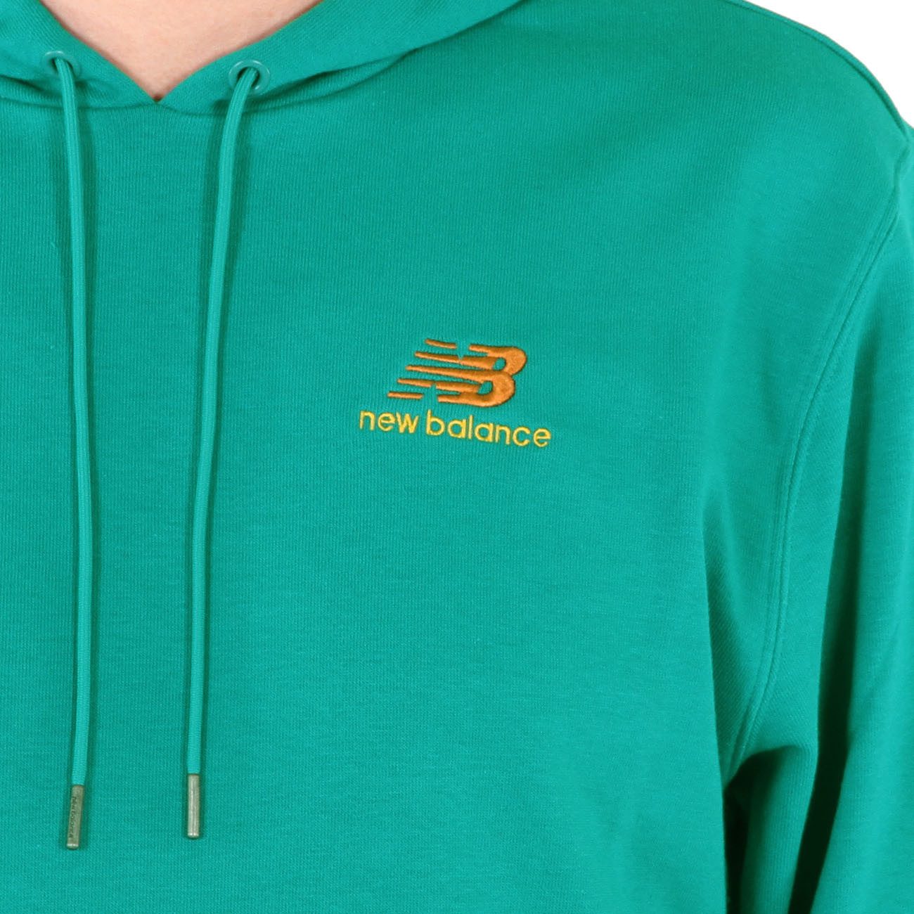 New Balance Kapuzenpullover New Balance NB Essentials Embroidered Hoodie Herren Team Teal