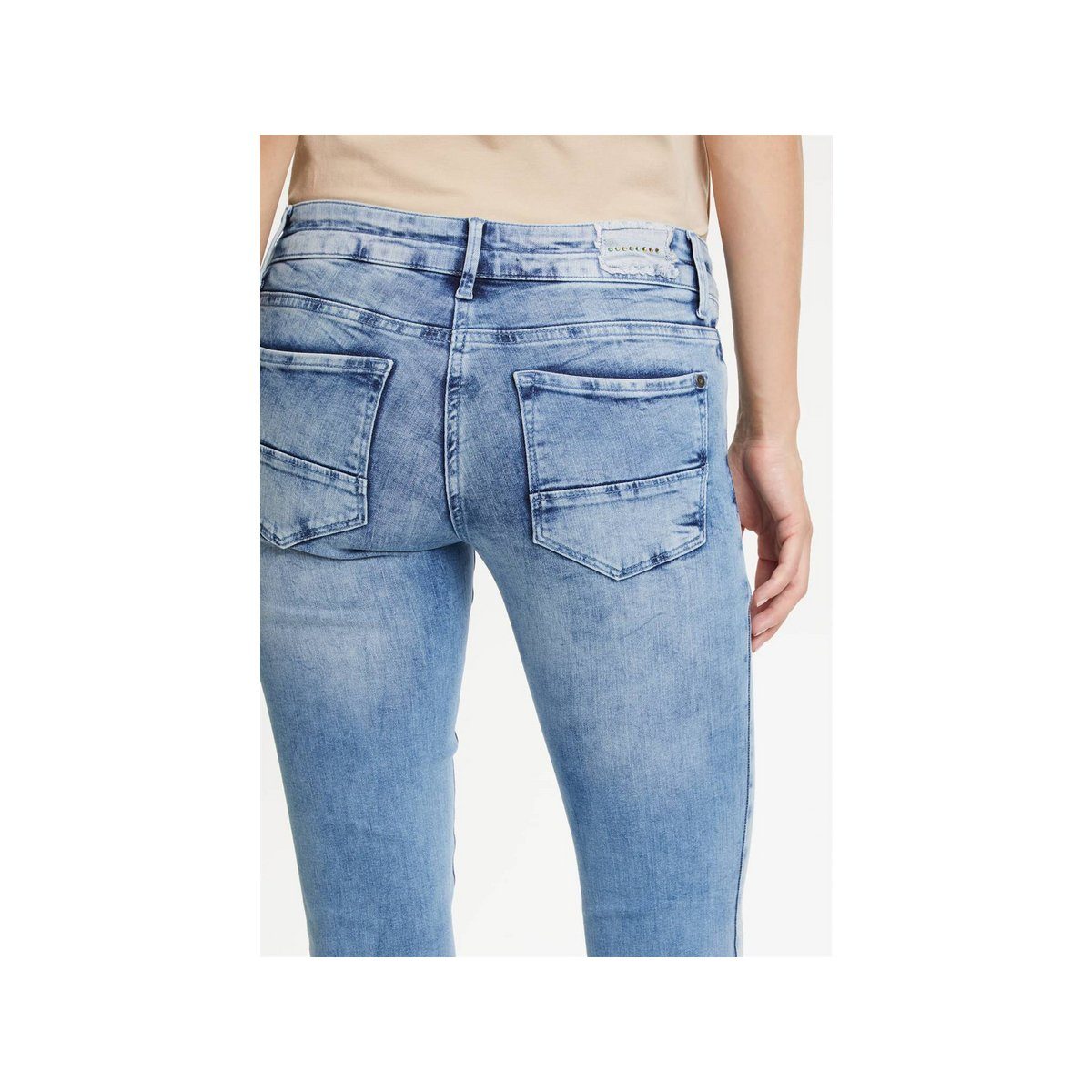Betty (1-tlg) Slim-fit-Jeans Barclay blau